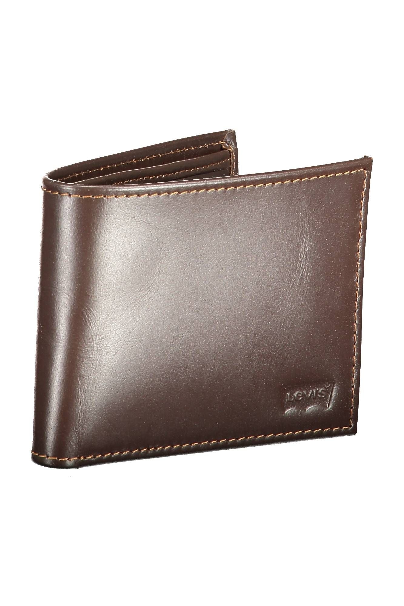 Levi's Brown Leather Men Wallet