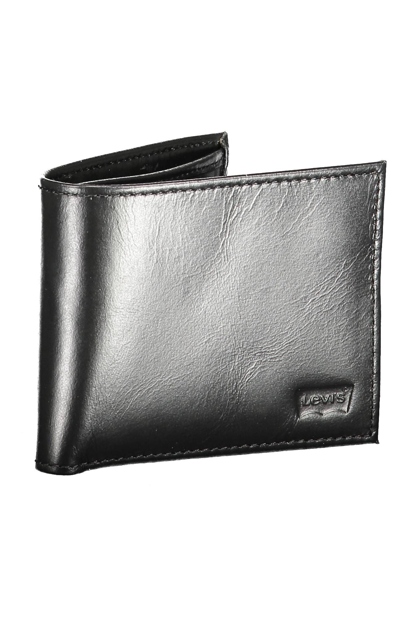 Levi's Black Leather Men Wallet