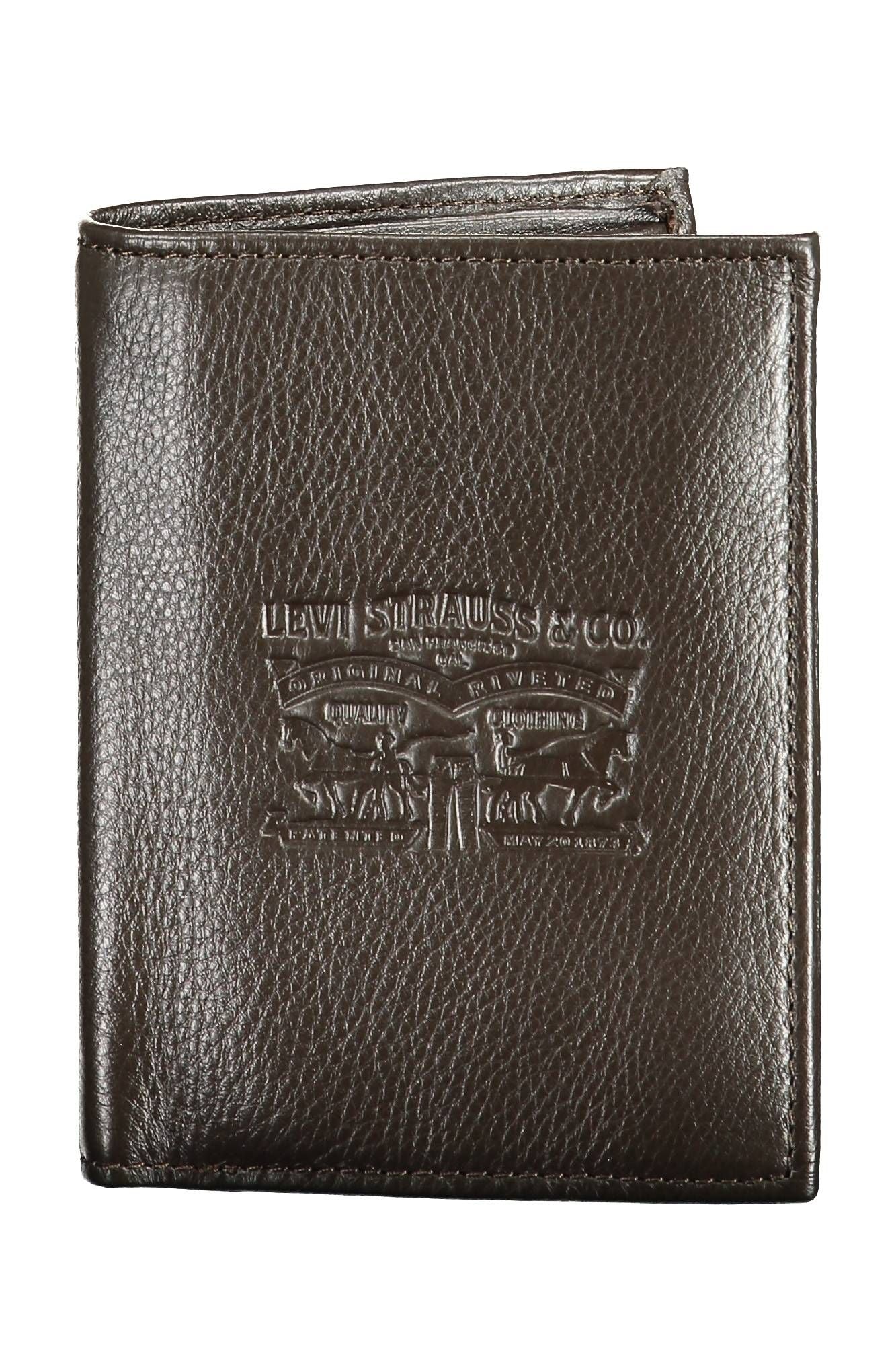 Levi's Brown Leather Men Wallet