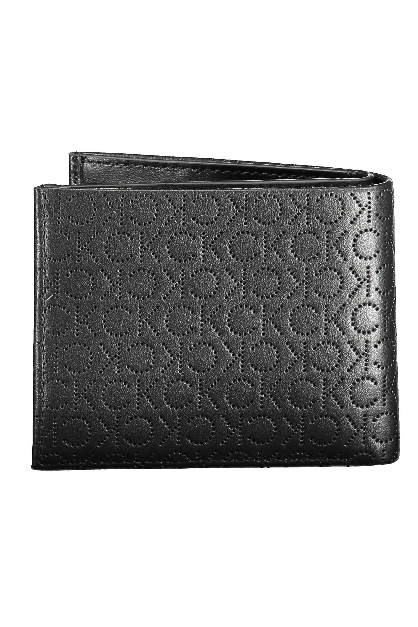 Calvin Klein Black Leather Men Wallet