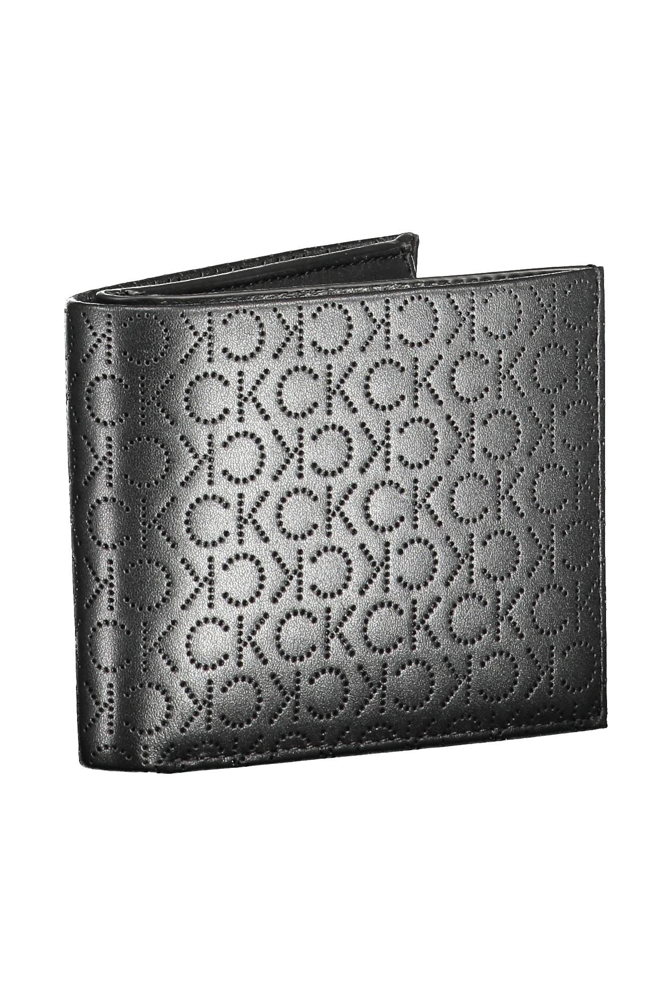 Calvin Klein Black Leather Men Wallet