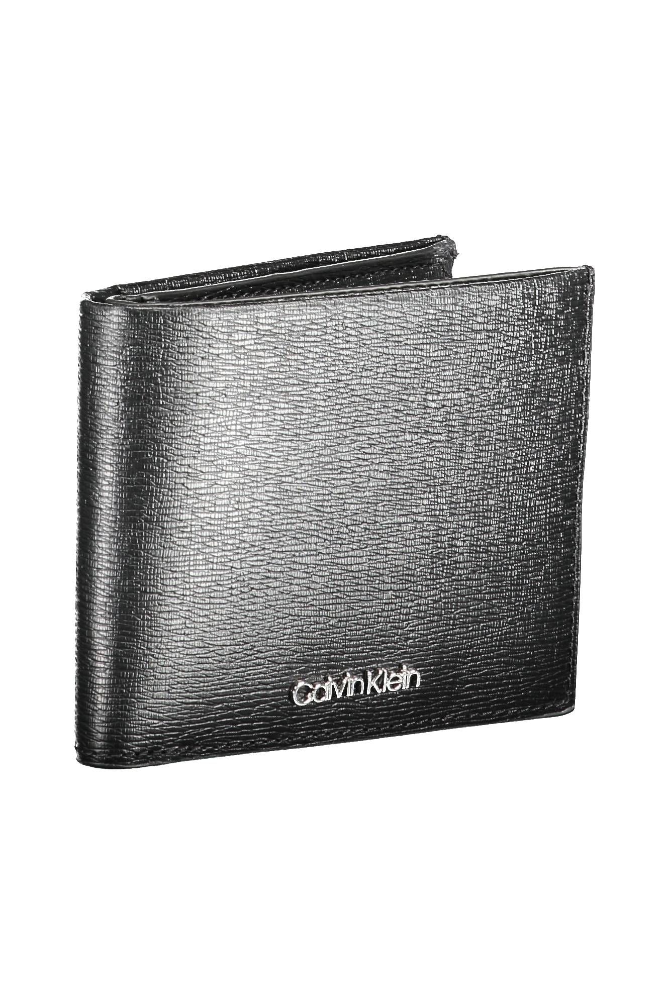 Calvin Klein Black Leather Men Wallet