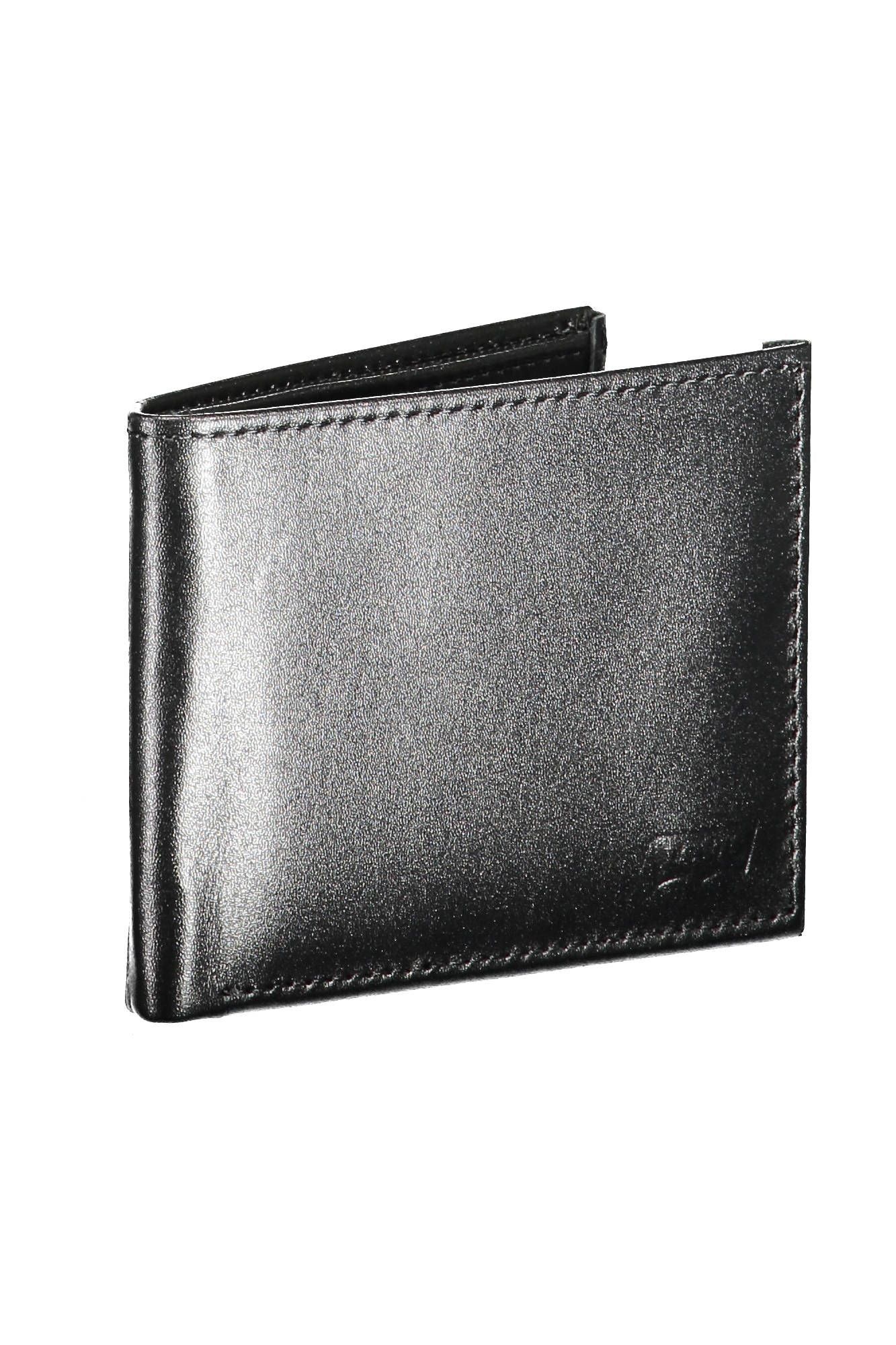 Levi's Black Leather Men Wallet