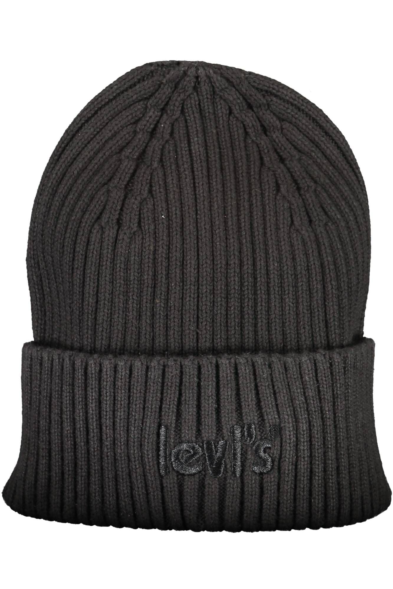 Levi's Black Cotton Men Cap