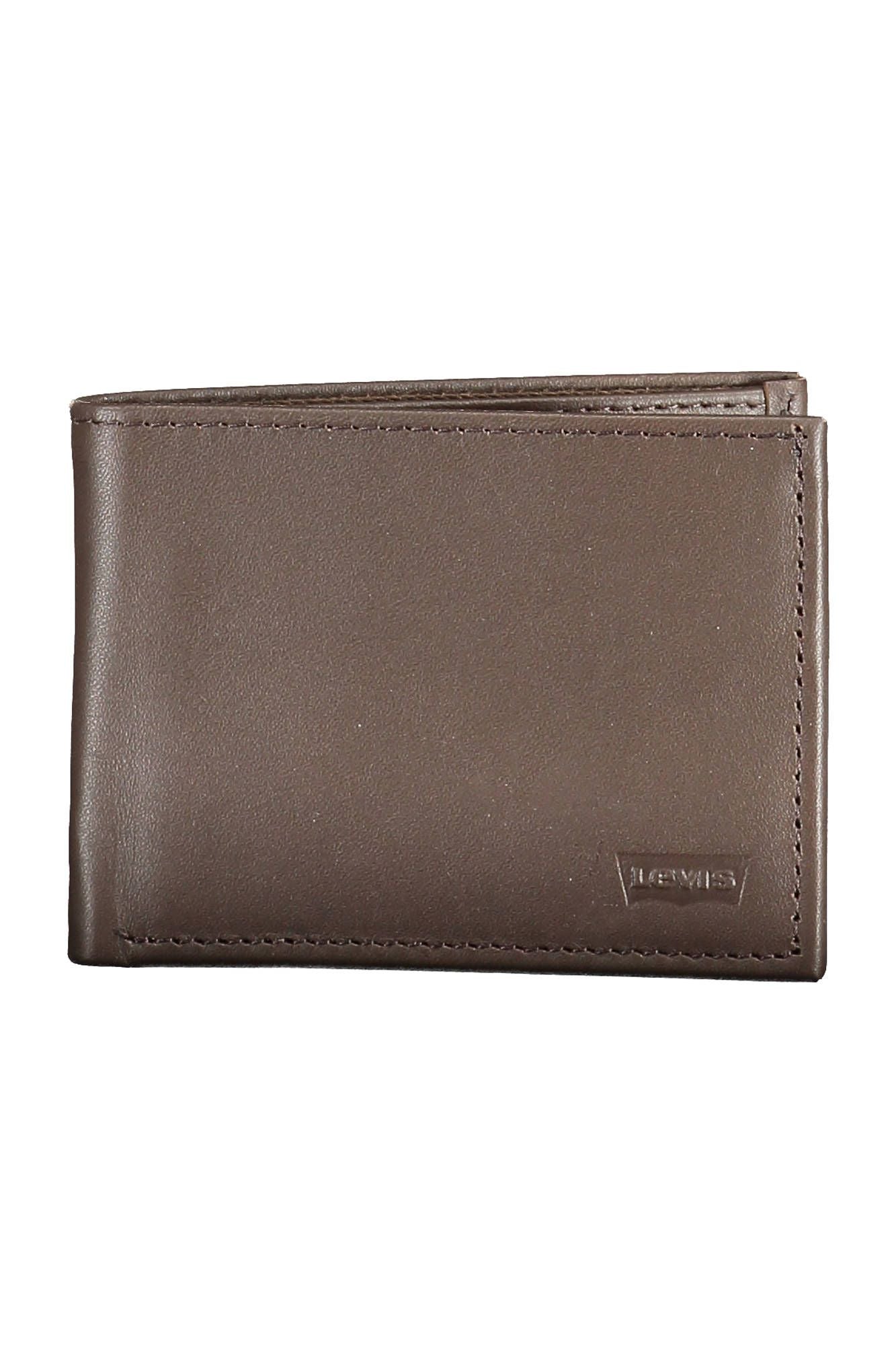 Levi's Brown Leather Men Wallet