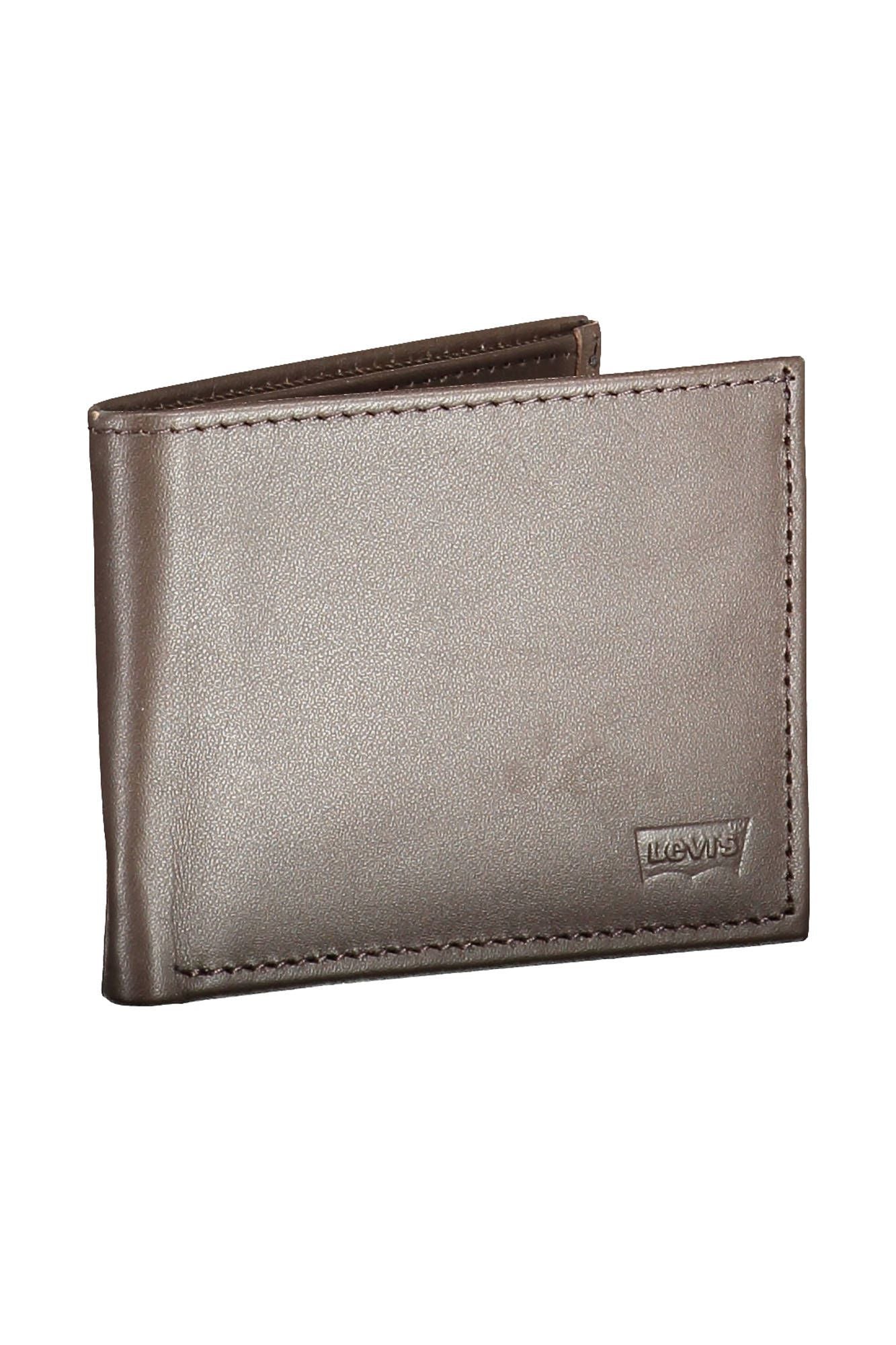 Levi's Brown Leather Men Wallet