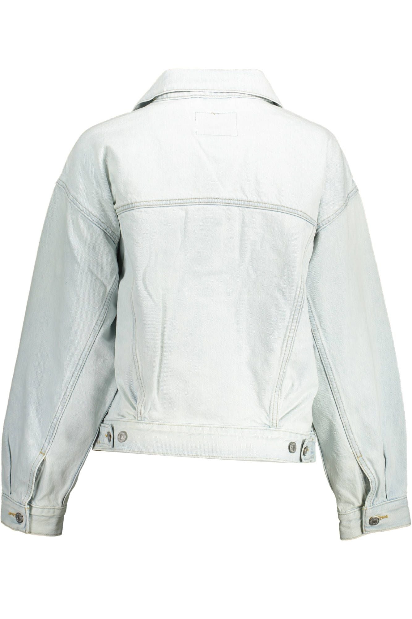 Levi's Light Blue Cotton Women Jacket