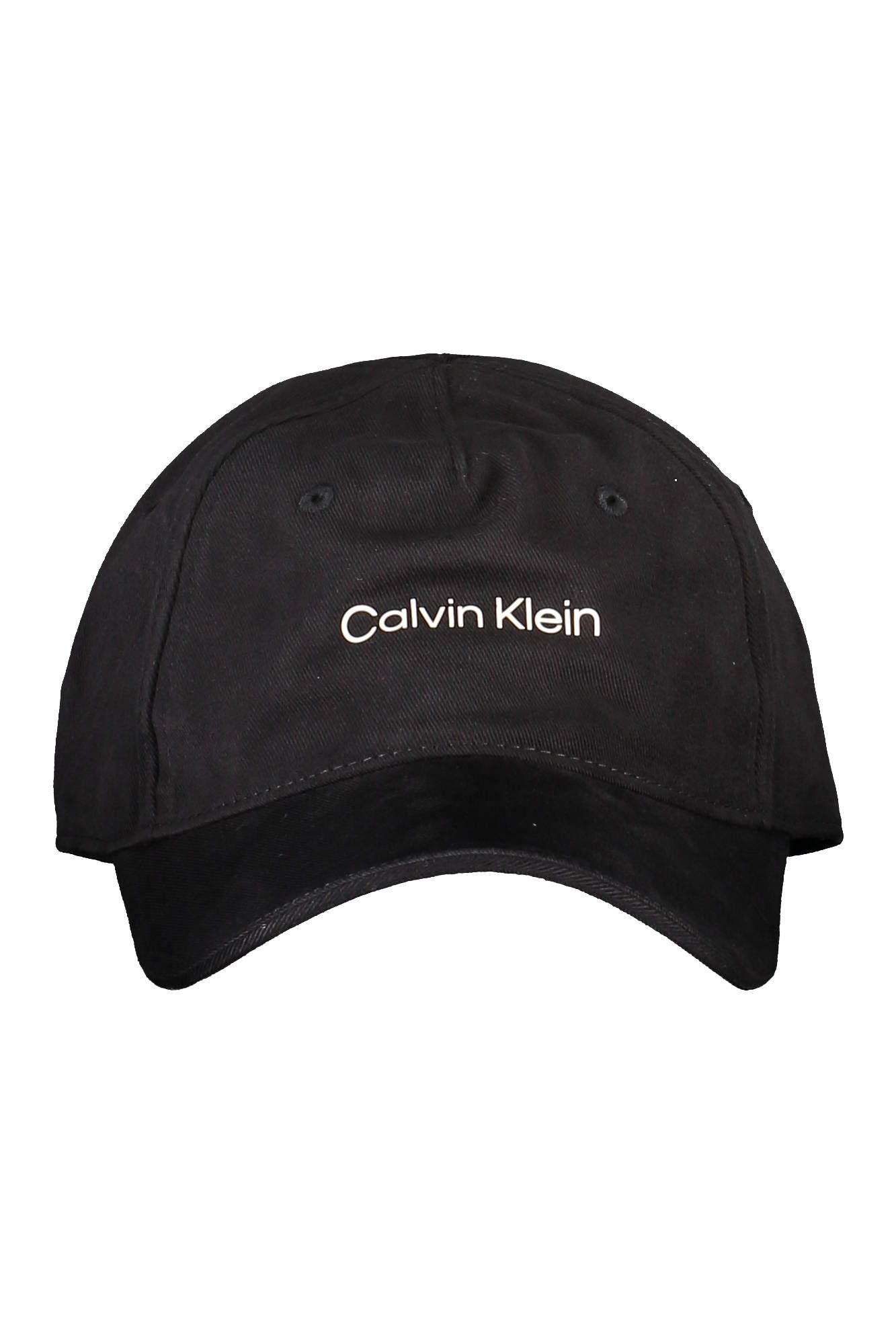 Calvin Klein Black Cotton Men Cap