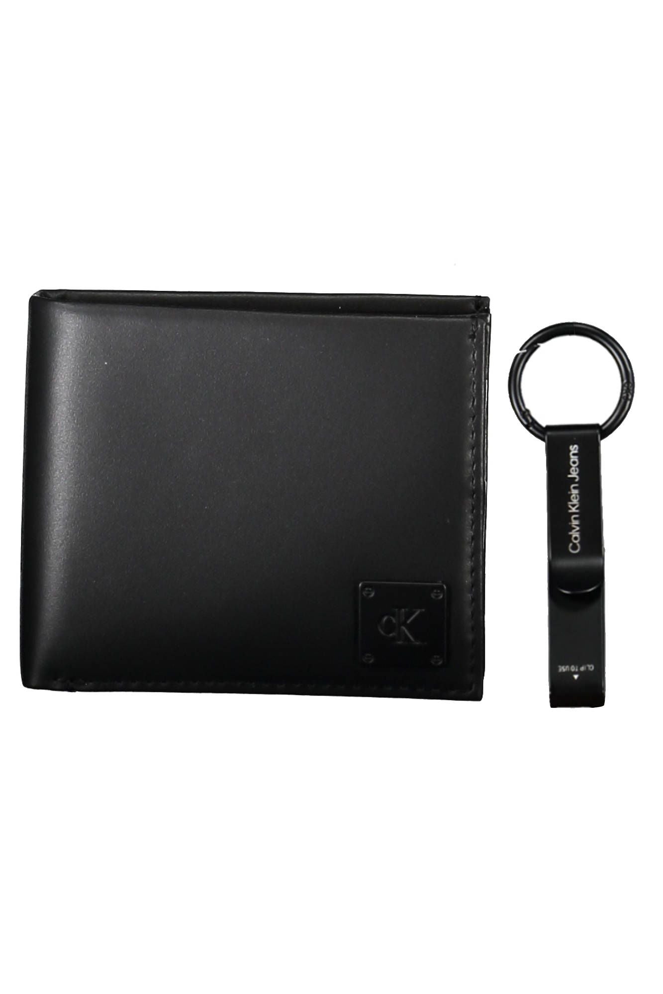 Calvin Klein Black Leather Men Wallet