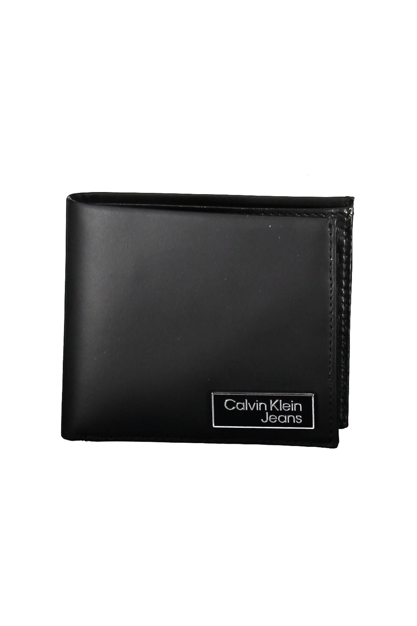 Calvin Klein Black Leather Men Wallet