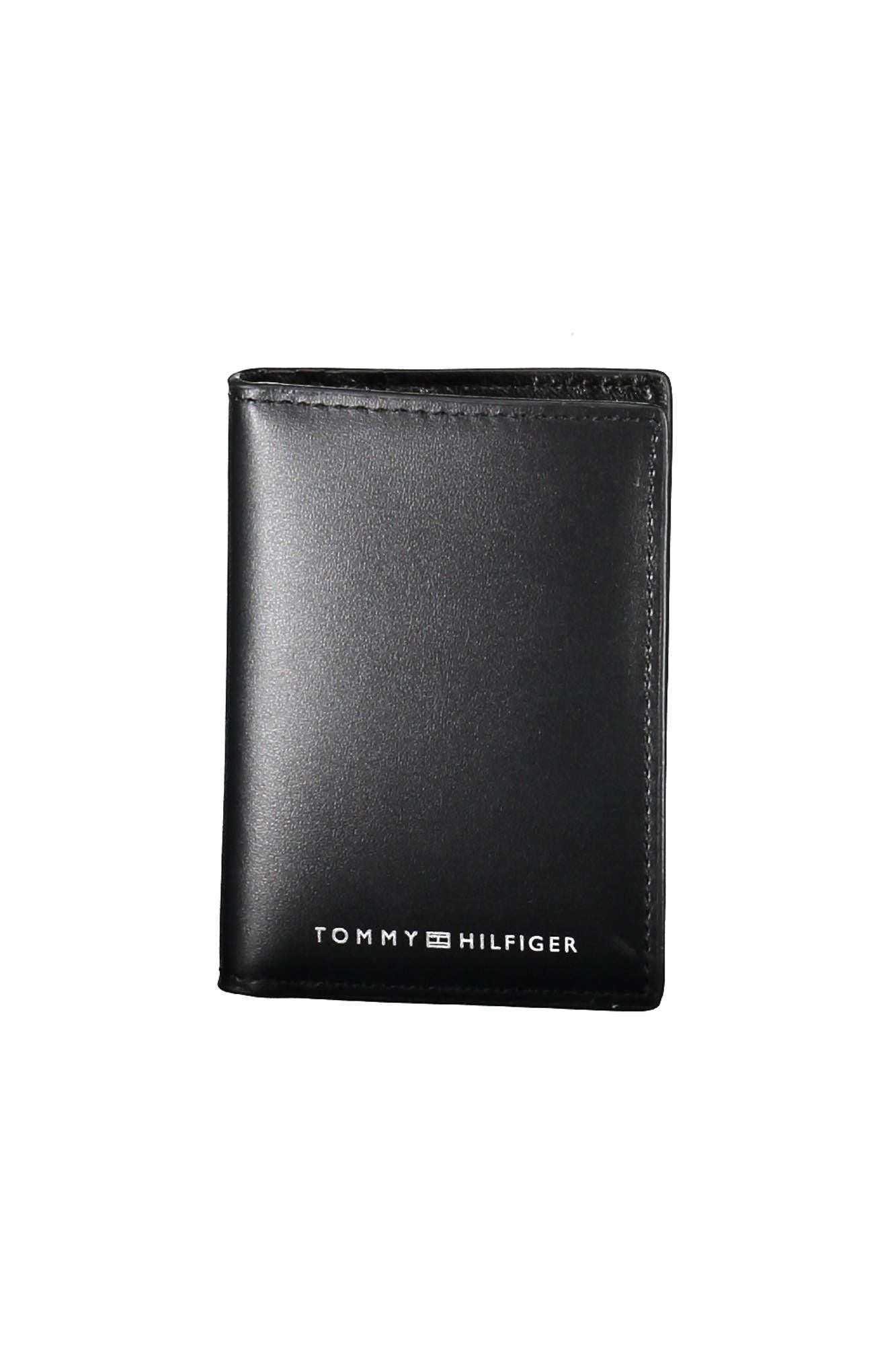 Tommy Hilfiger Black Leather Men Wallet