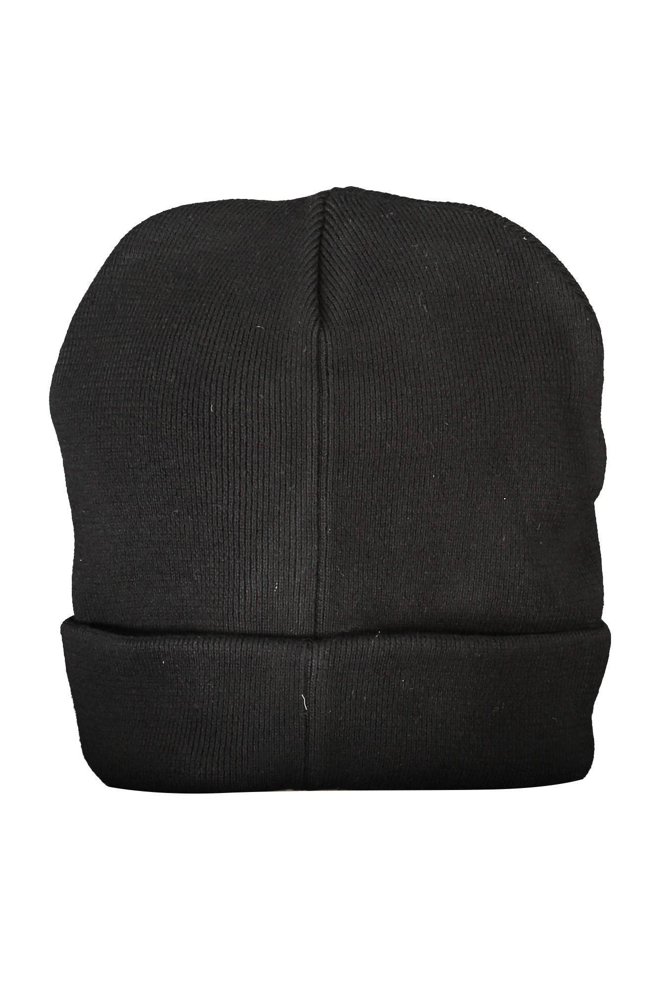 Tommy Hilfiger Black Cotton Men Cap