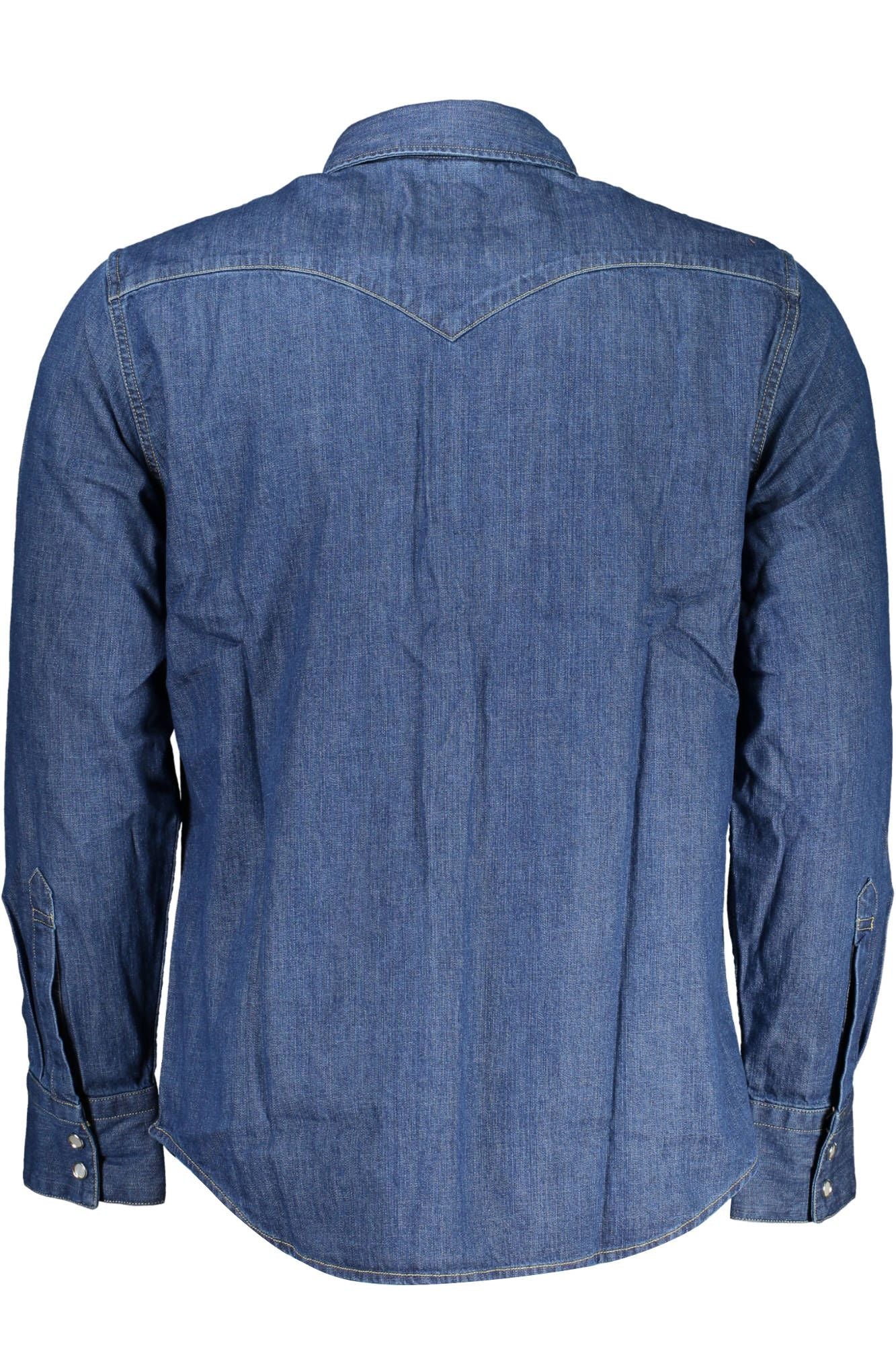 Levi's Blue Cotton Men Shirt