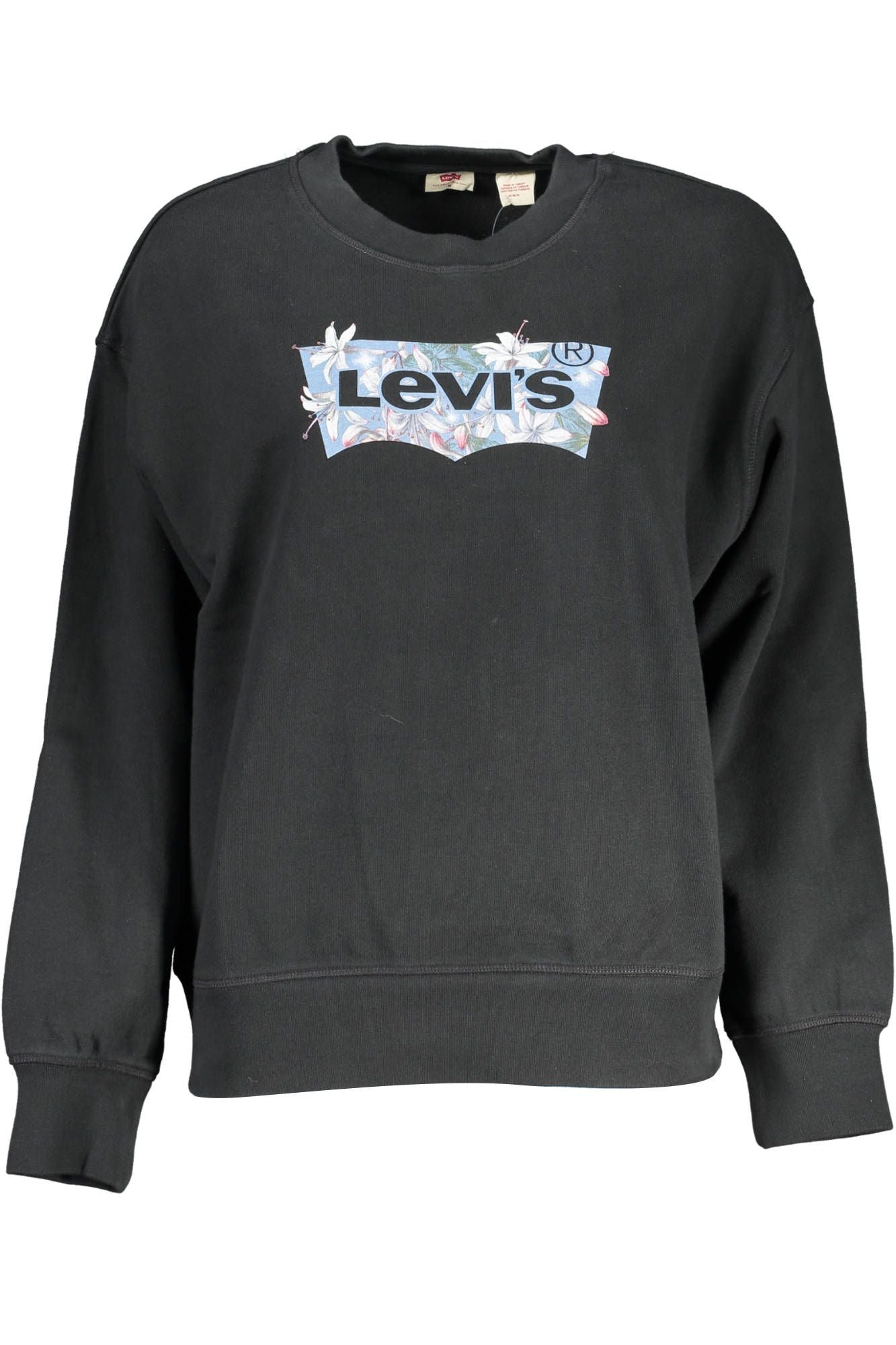 Levi's Black Cotton Women Sweater