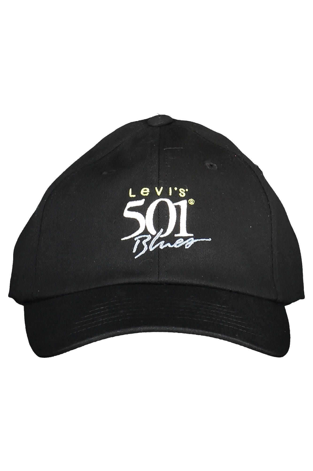 Levi's Black Cotton Men Hat