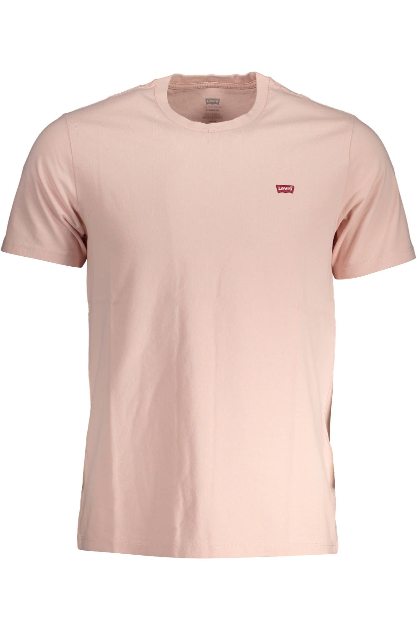 Levi's Pink Cotton Men T-Shirt