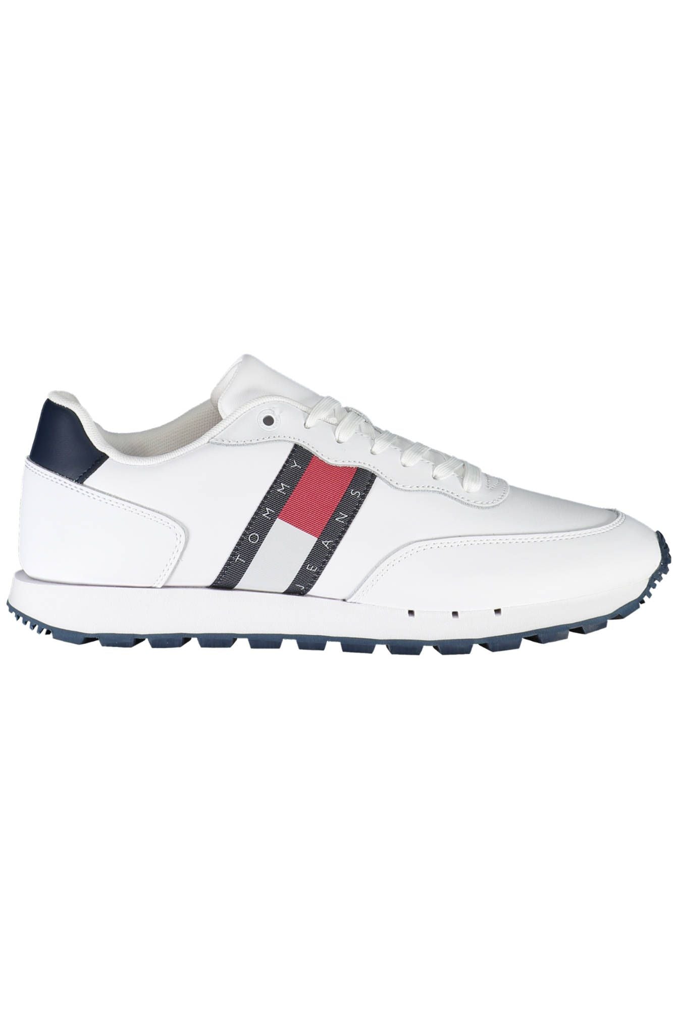 Tommy Hilfiger White Polyester Men Sneaker