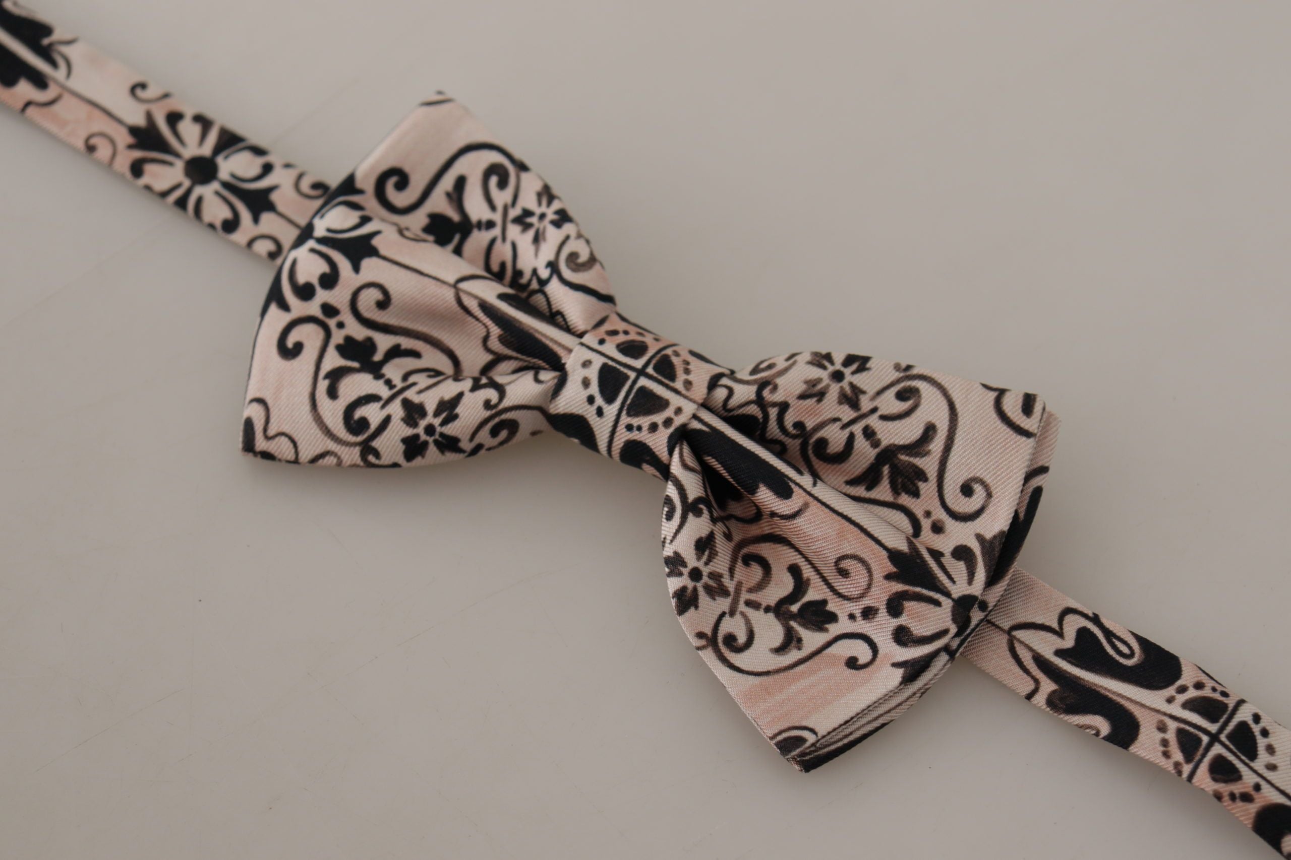 Dolce & Gabbana Elegant Multicolor Silk Bow Tie