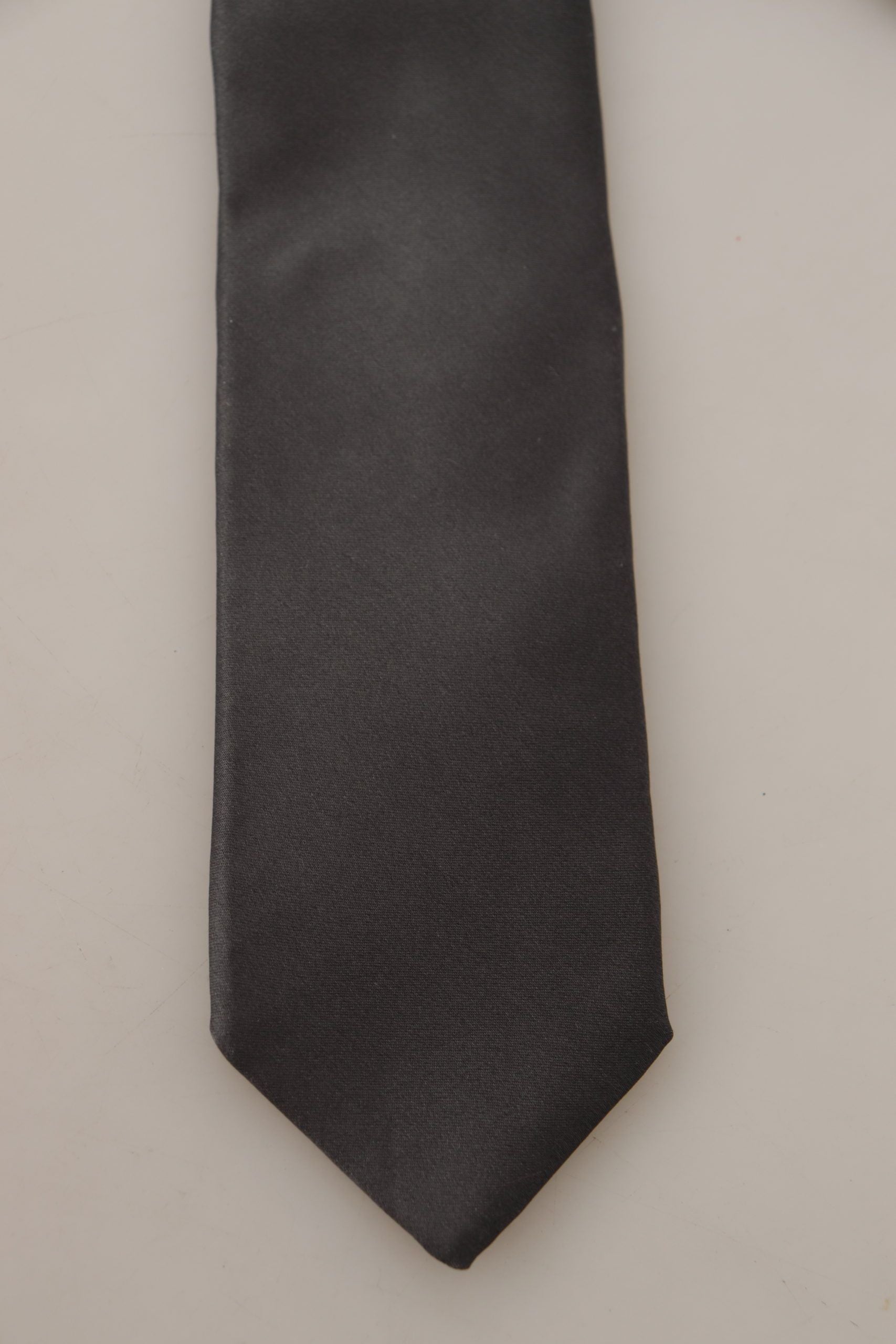 Dolce & Gabbana Elegant Silk Black Tie