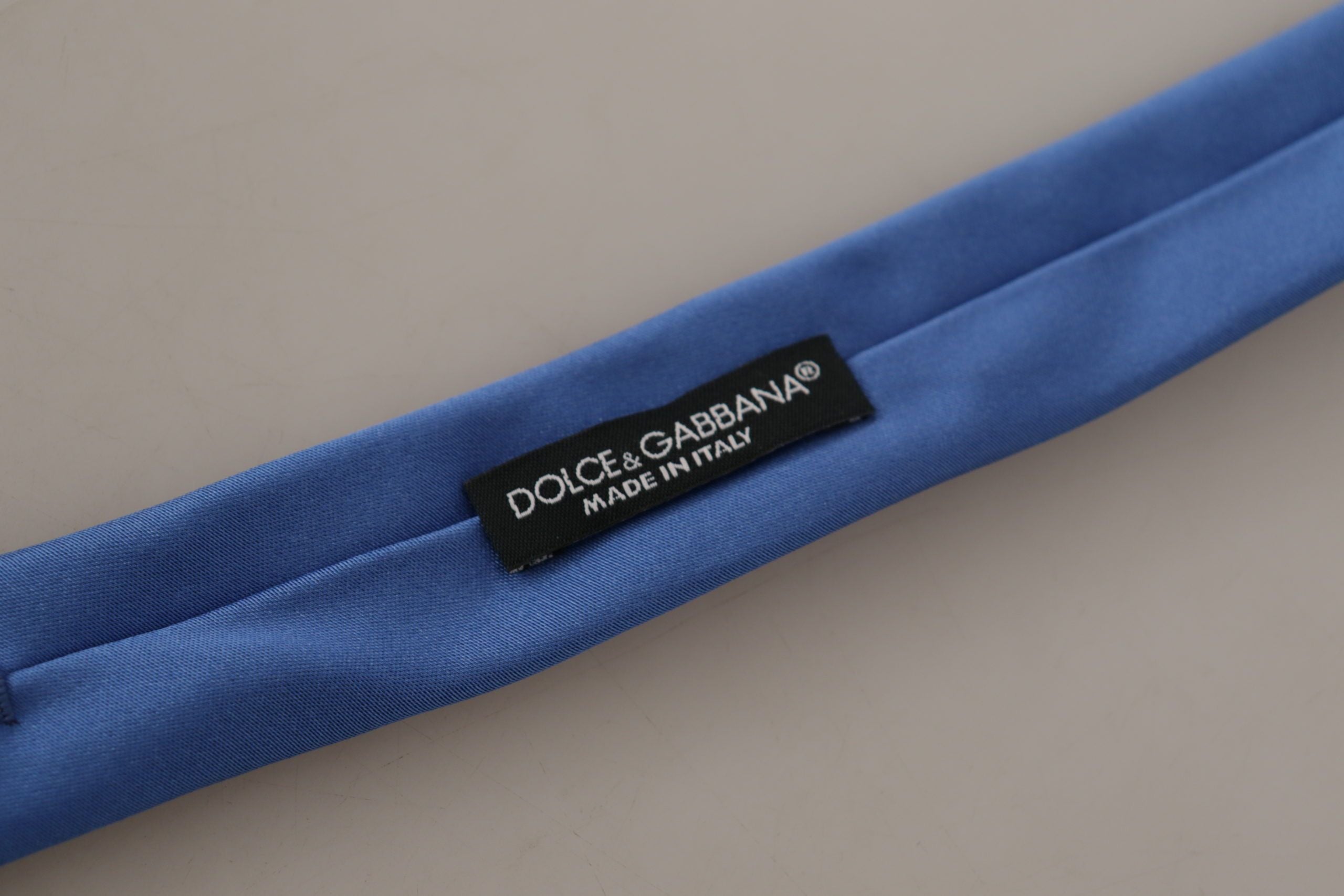 Dolce & Gabbana Elegant Blue Silk Men's Tie