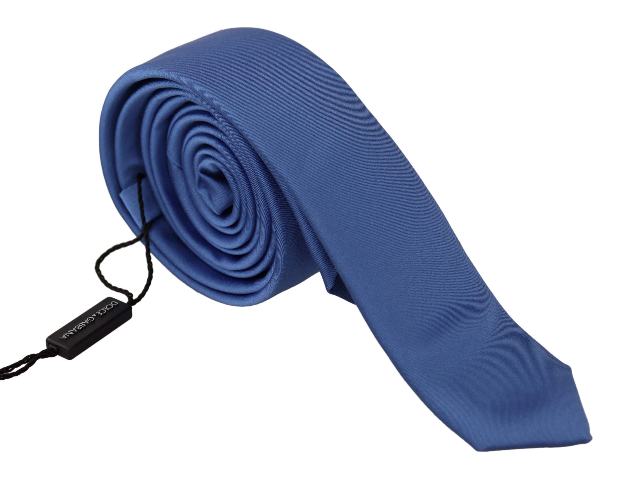 Dolce & Gabbana Elegant Blue Silk Men's Tie