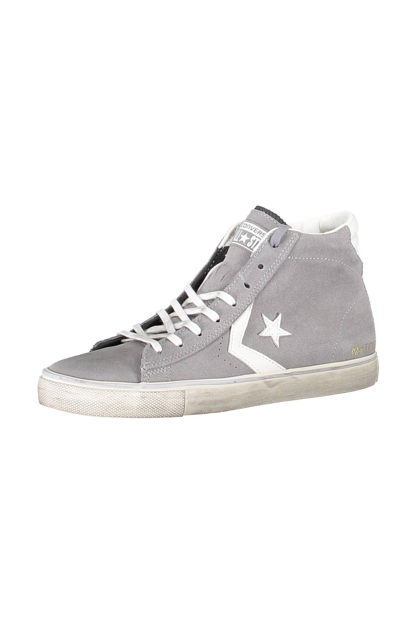 Converse Gray Leather Men Sneaker