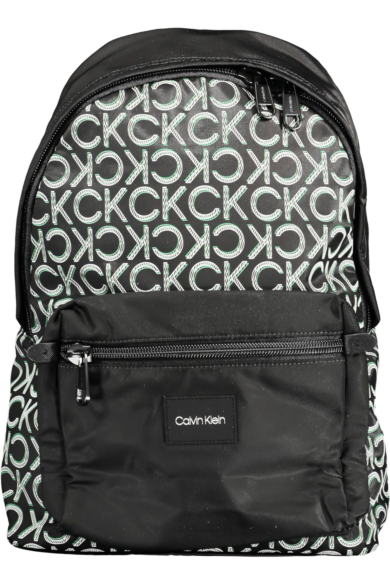 Calvin Klein Black Polyester Men Backpack