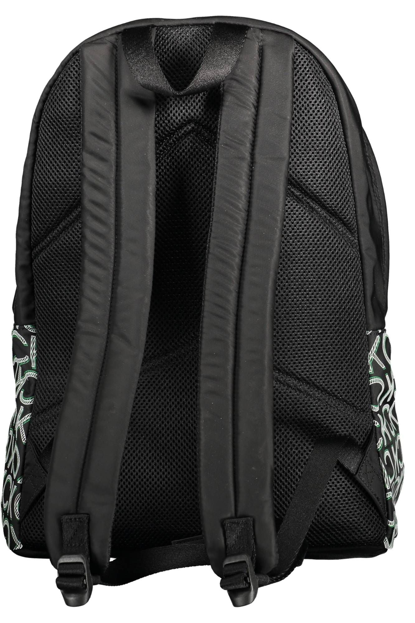 Calvin Klein Black Polyester Men Backpack