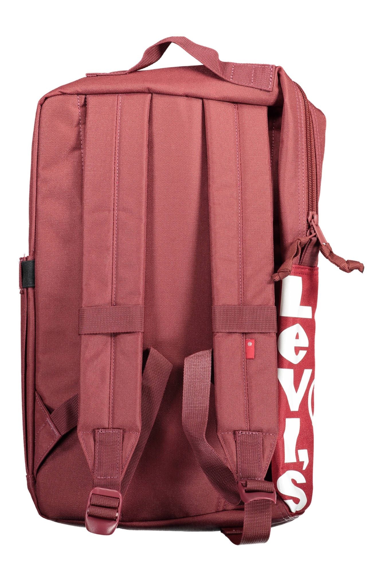 Levi's Purple Polyester Men Backpack