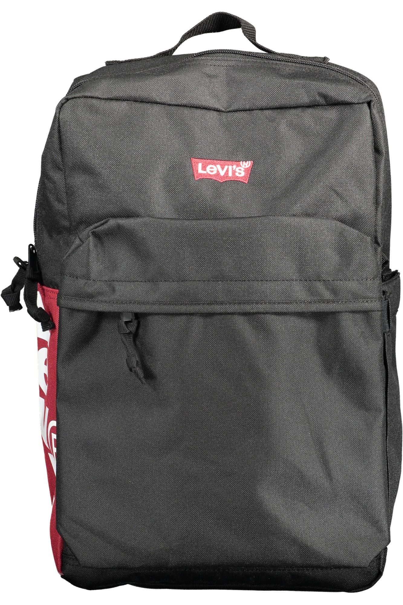 Levi's Black Polyester Men Backpack