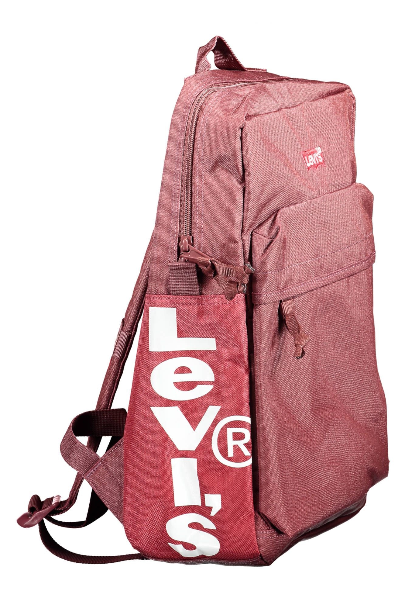 Levi's Purple Polyester Men Backpack