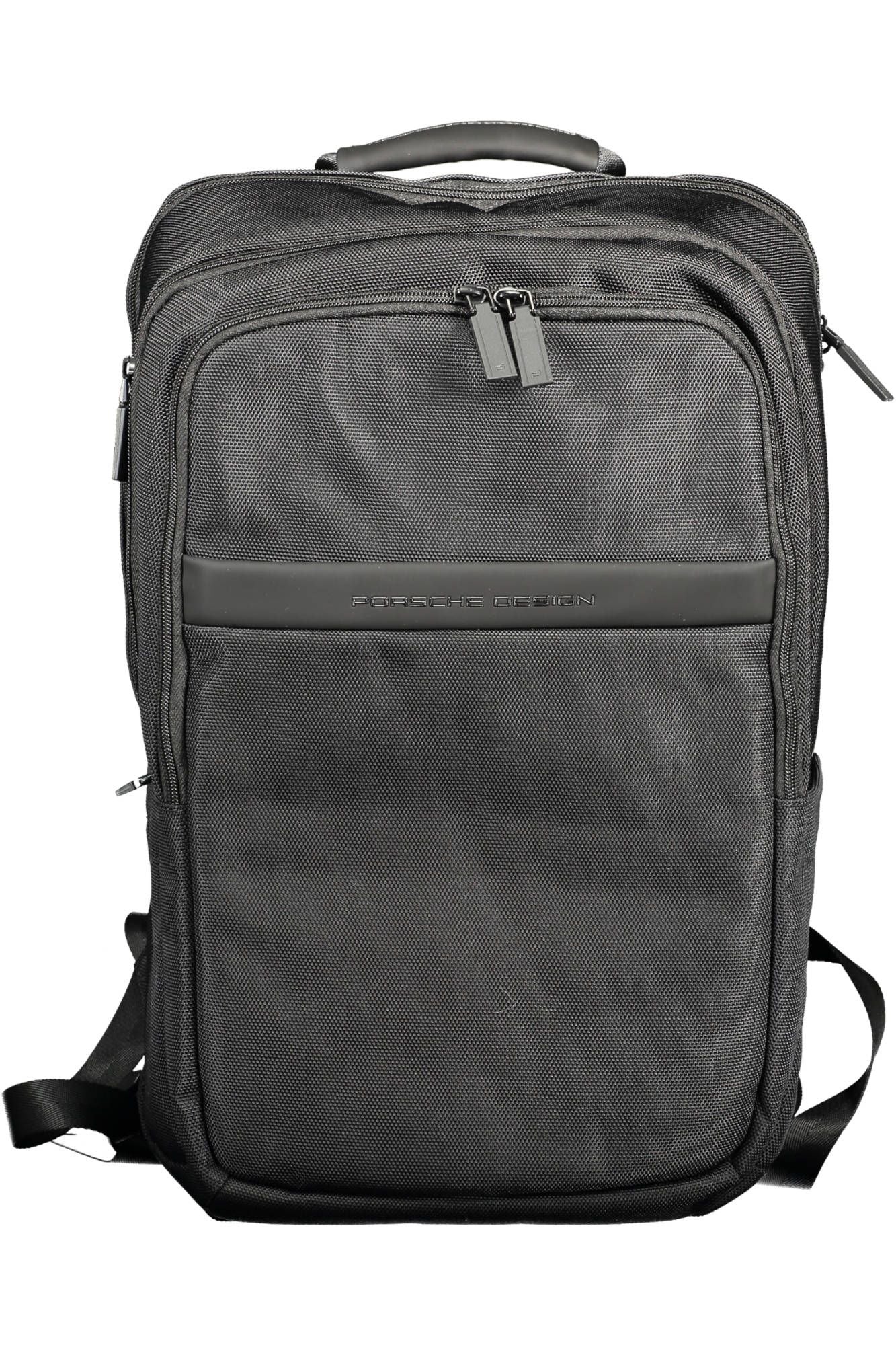 Porsche Design Black Polyester Men Backpack