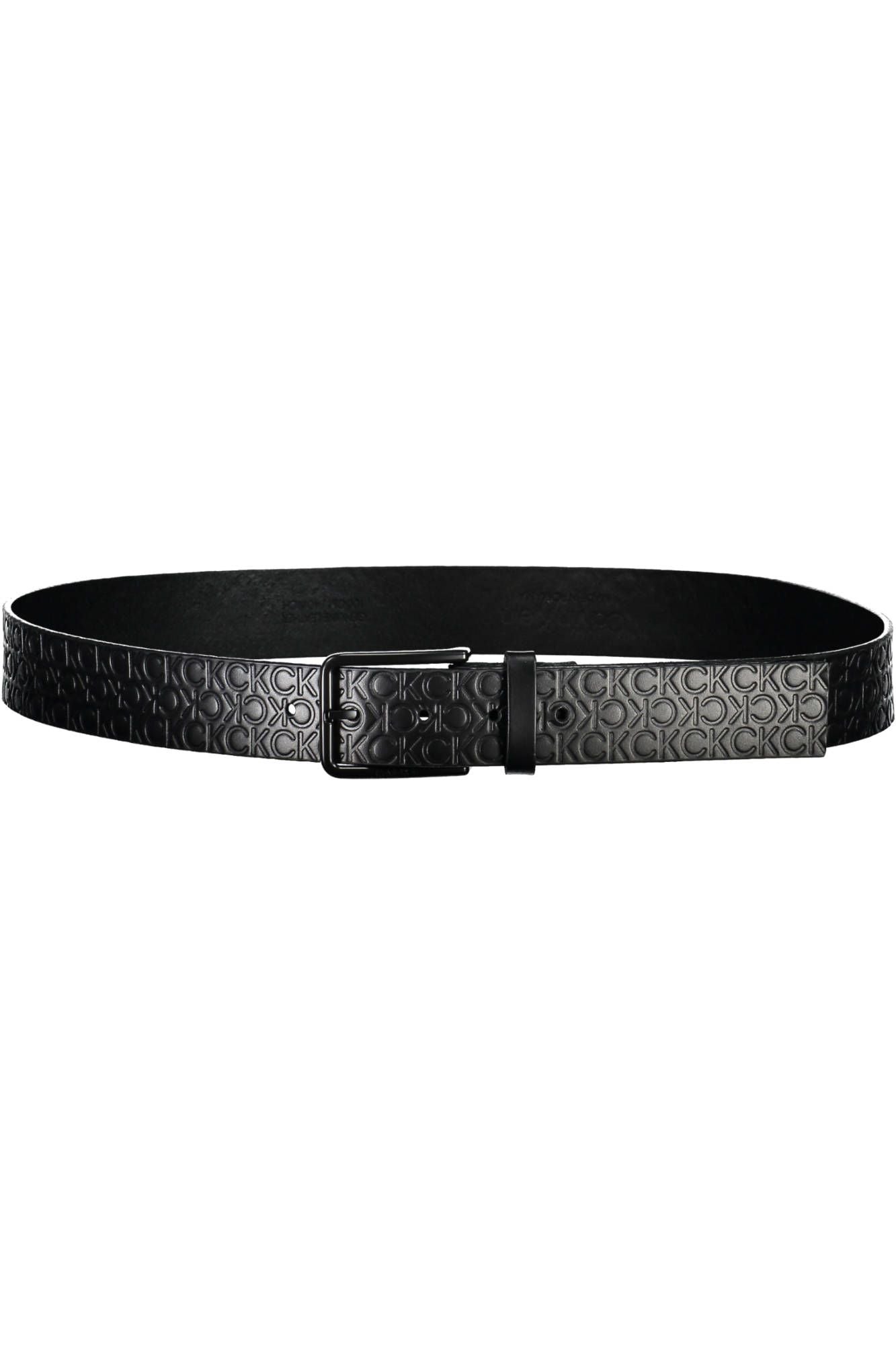 Calvin Klein Black Leather Men Belt