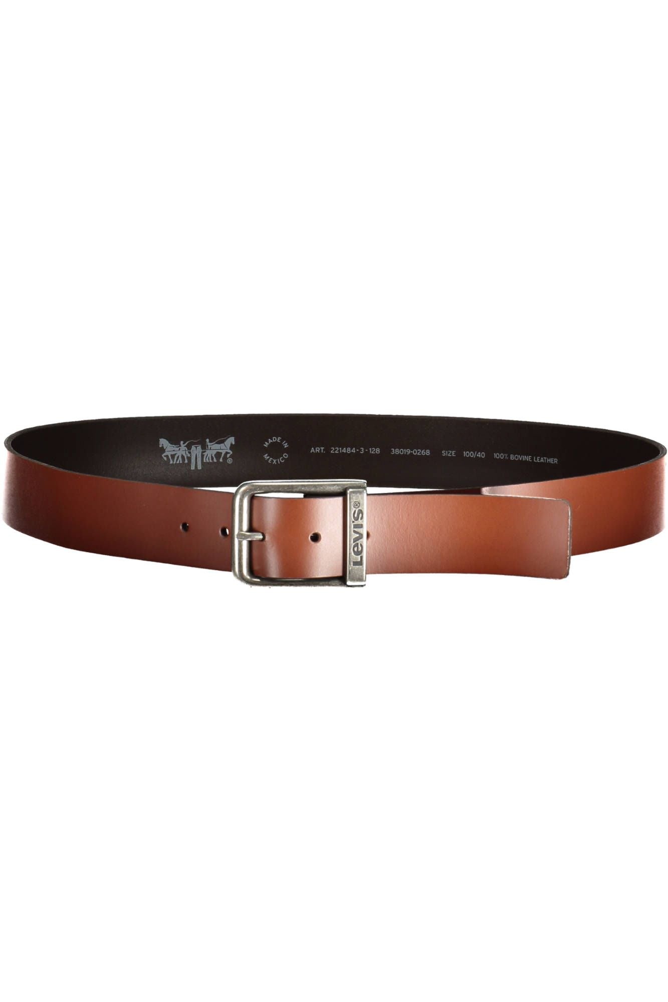 Levi's Brown Leather Men Belt