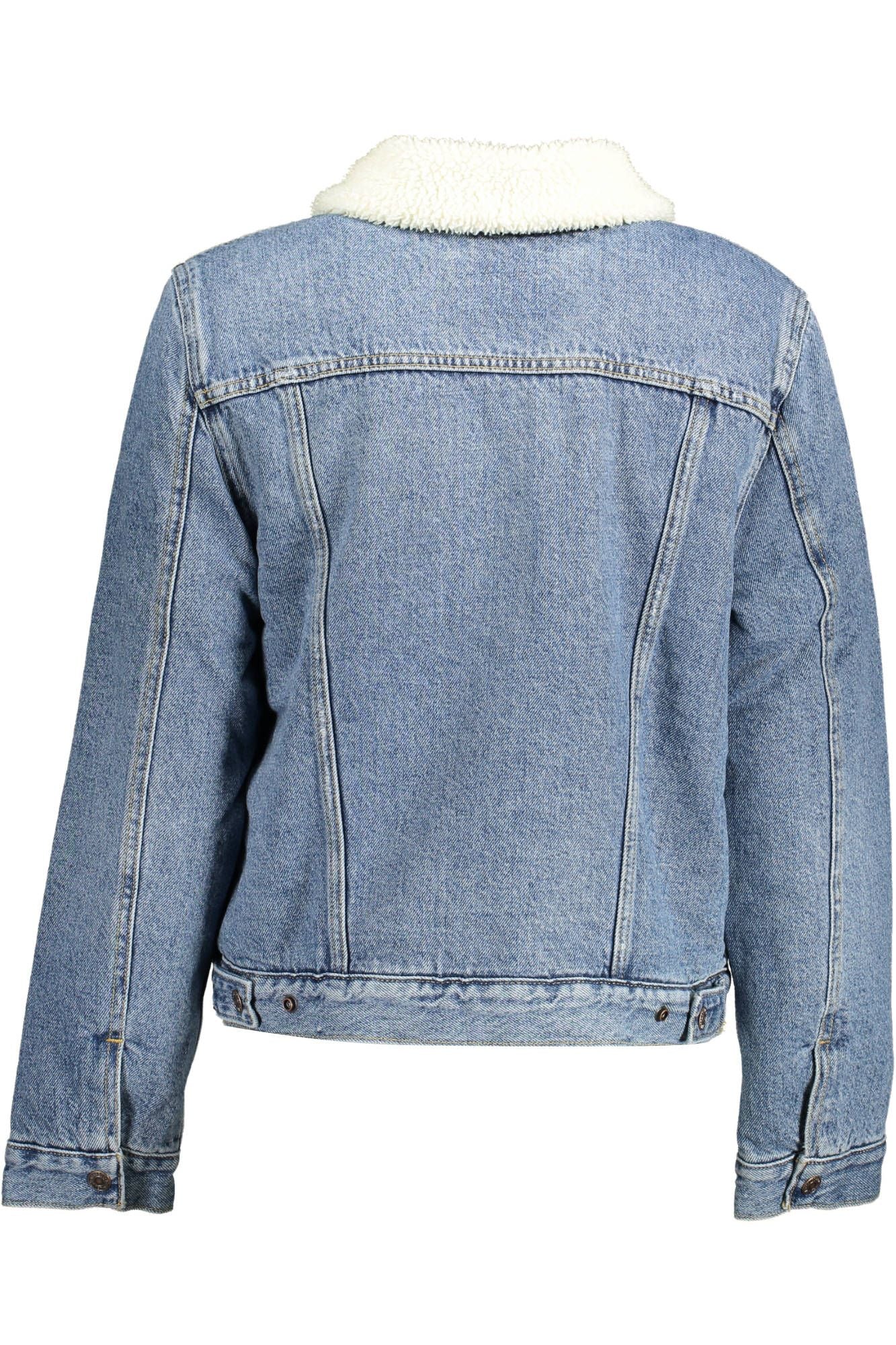 Levi's Light Blue Cotton Women Jacket