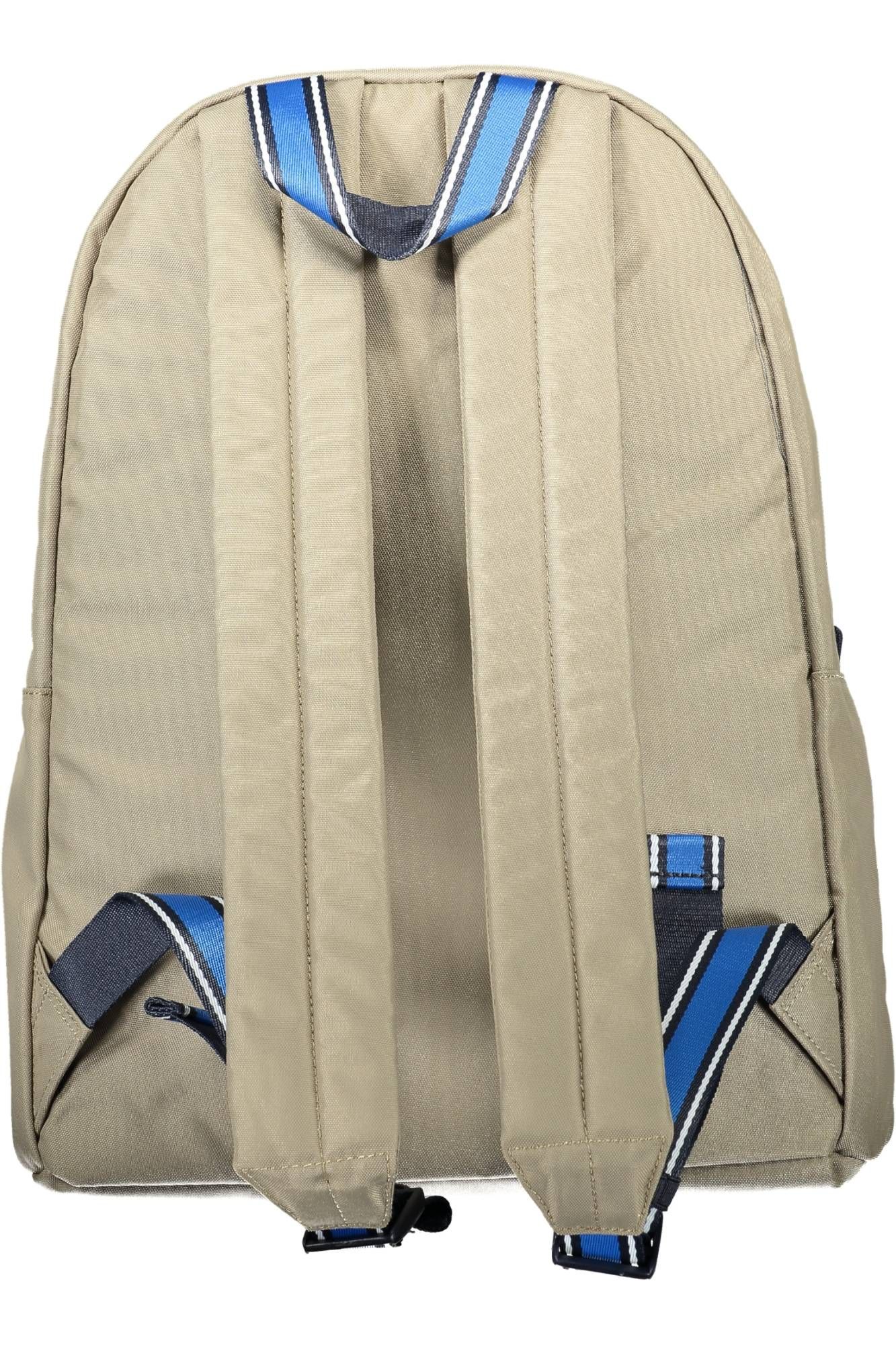 Tommy Hilfiger Beige Polyester Men Backpack