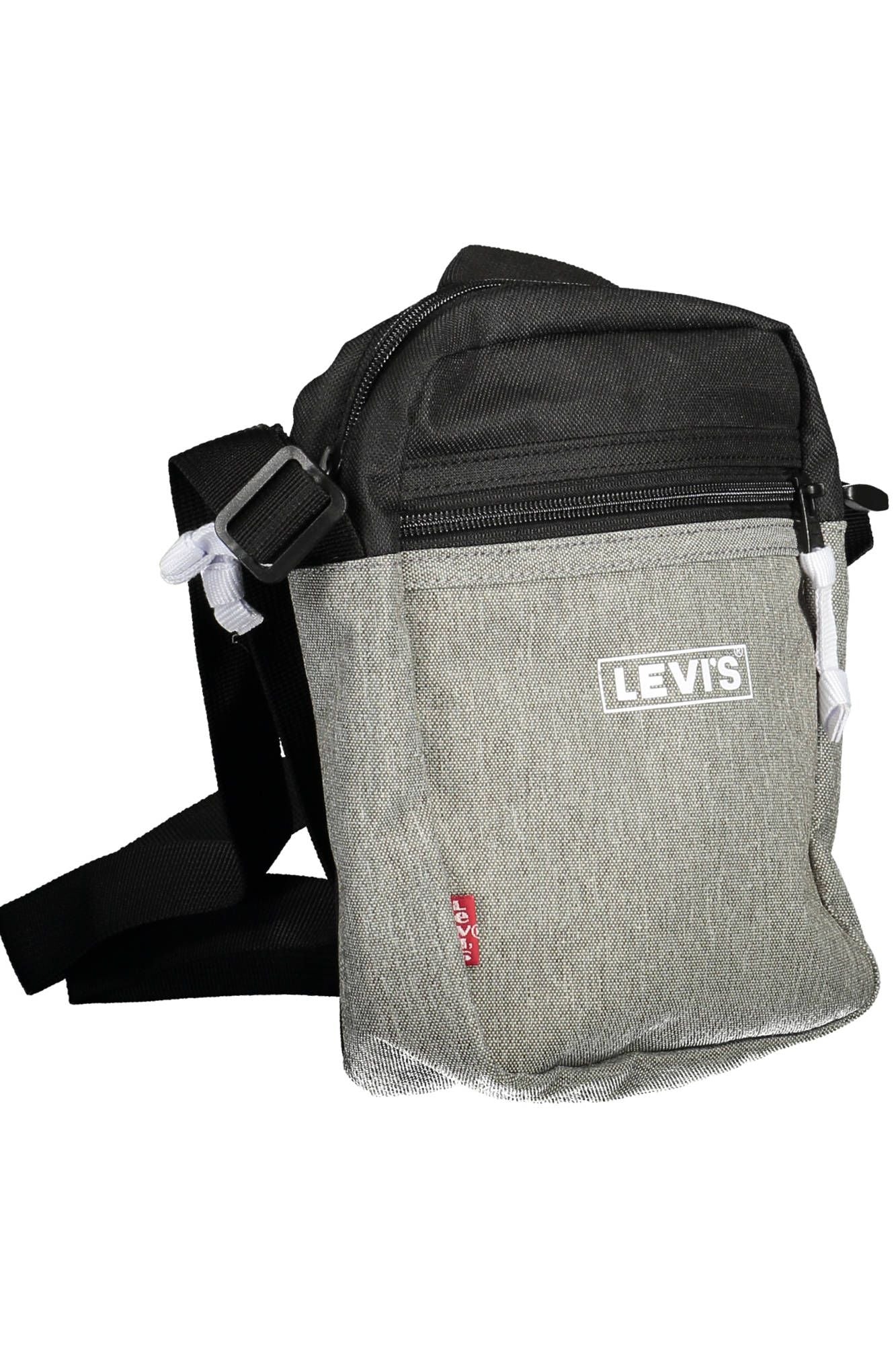 Levi's Gray Polyester Men Shoulder Bag