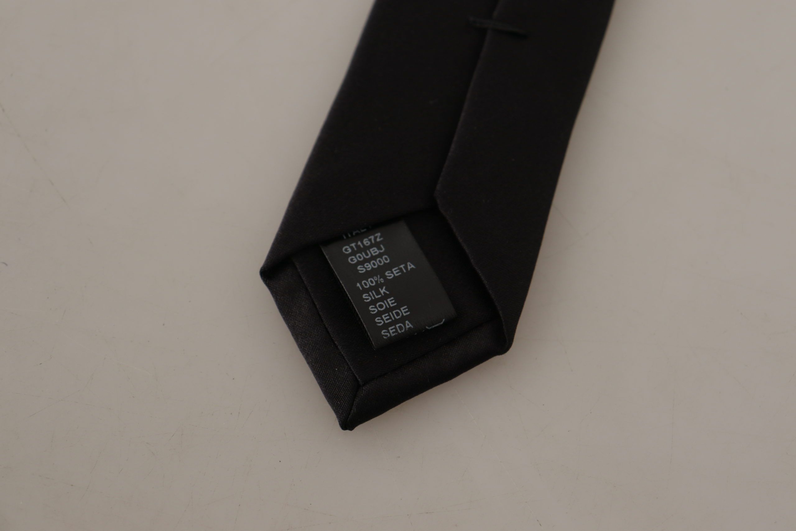 Dolce & Gabbana Sleek Silk Tie for the Refined Gentleman