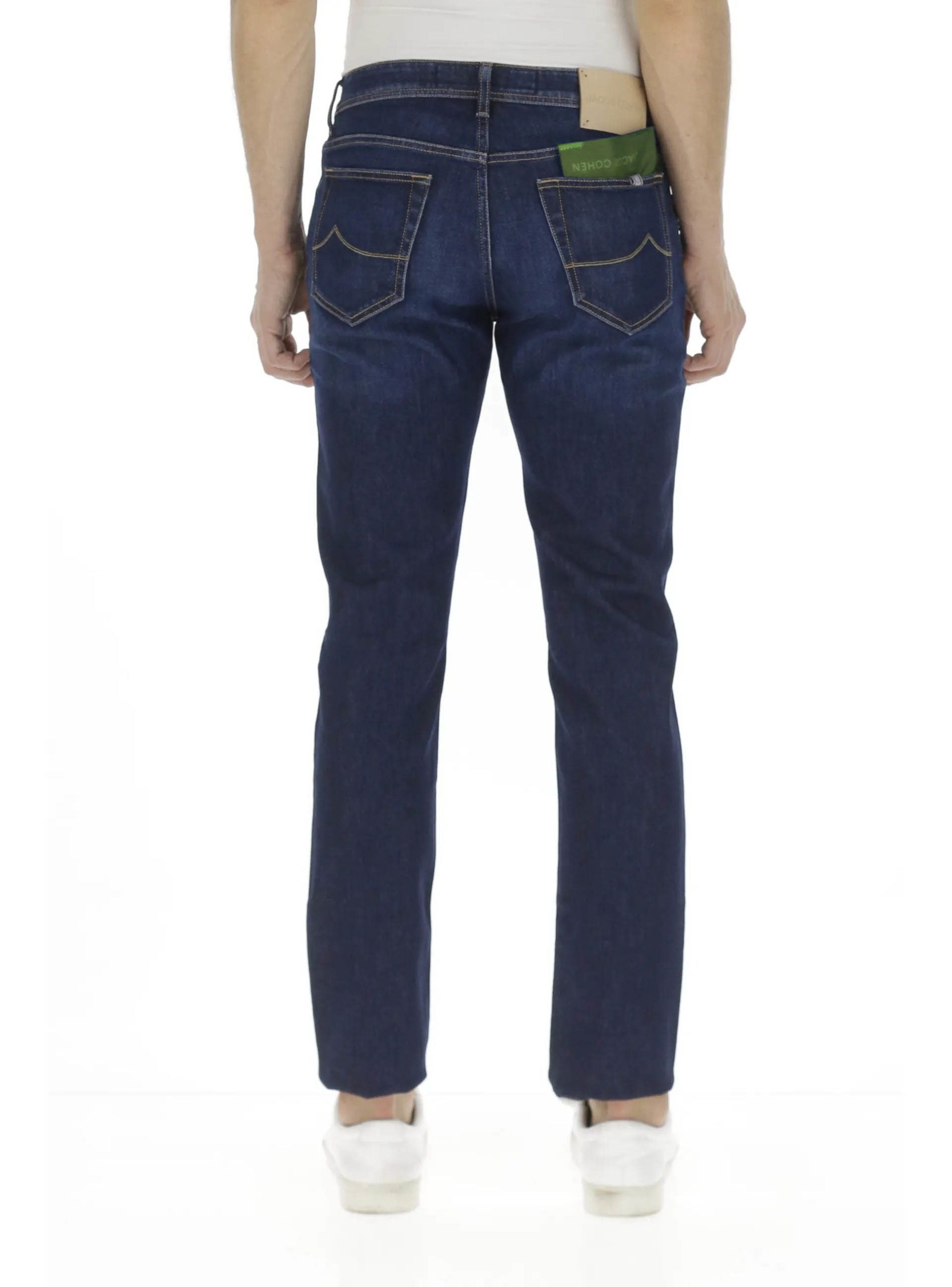 Jacob Cohen Blue Cotton Men Jeans