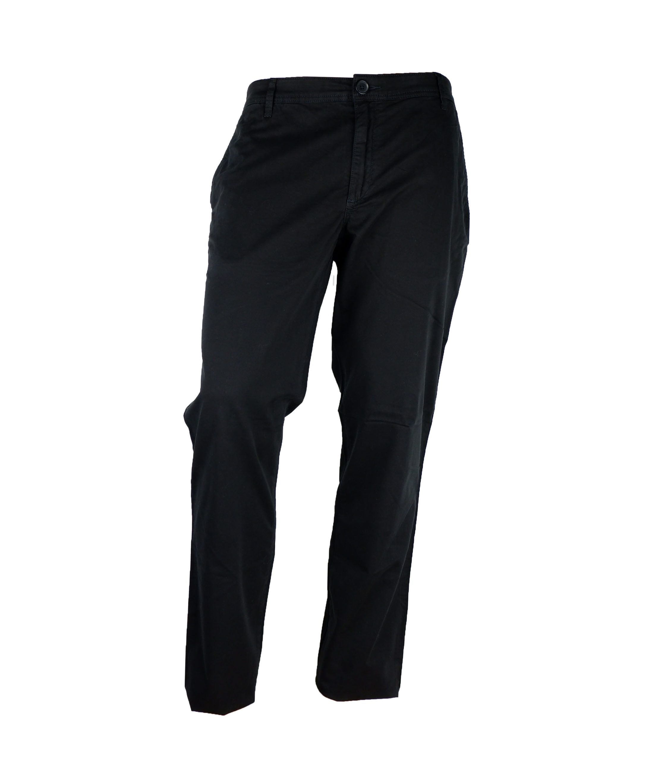 Armani Exchange Black Cotton Men Pant