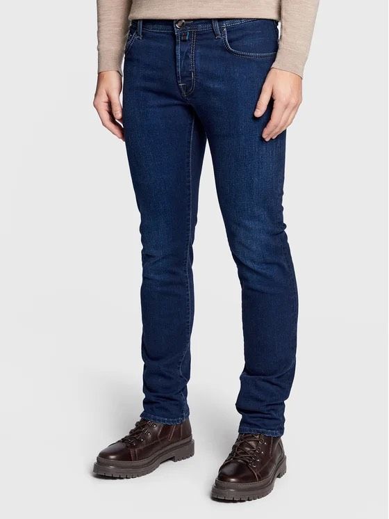 Jacob Cohen Elegant Blue Denim Regular Fit Jeans