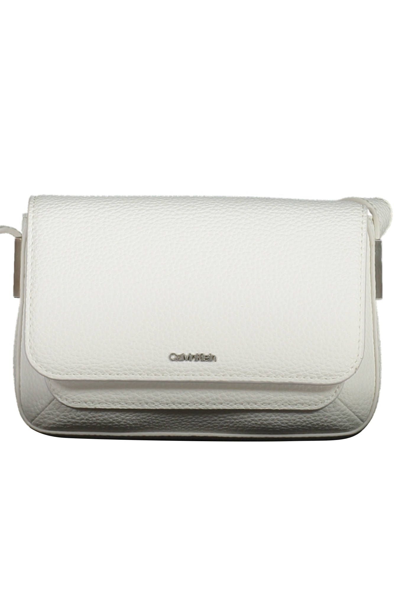 Calvin Klein White Polyester Women Handbag