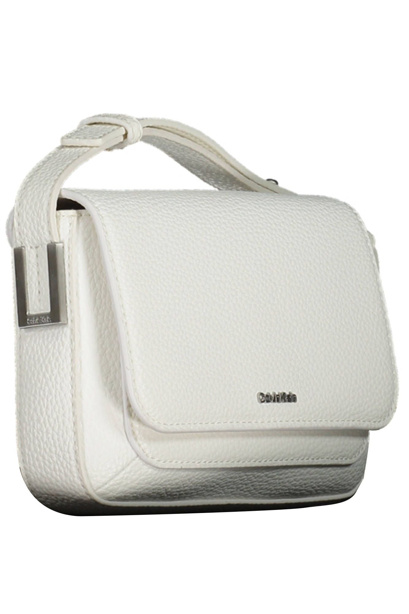 Calvin Klein White Polyester Women Handbag