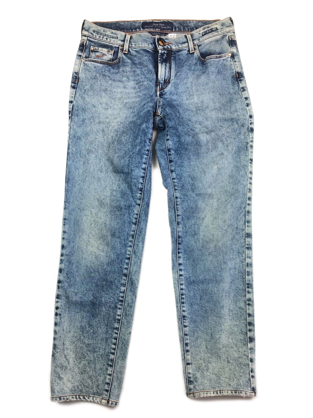 Jacob Cohen Chic Acid Wash Cotton Blend Jeans