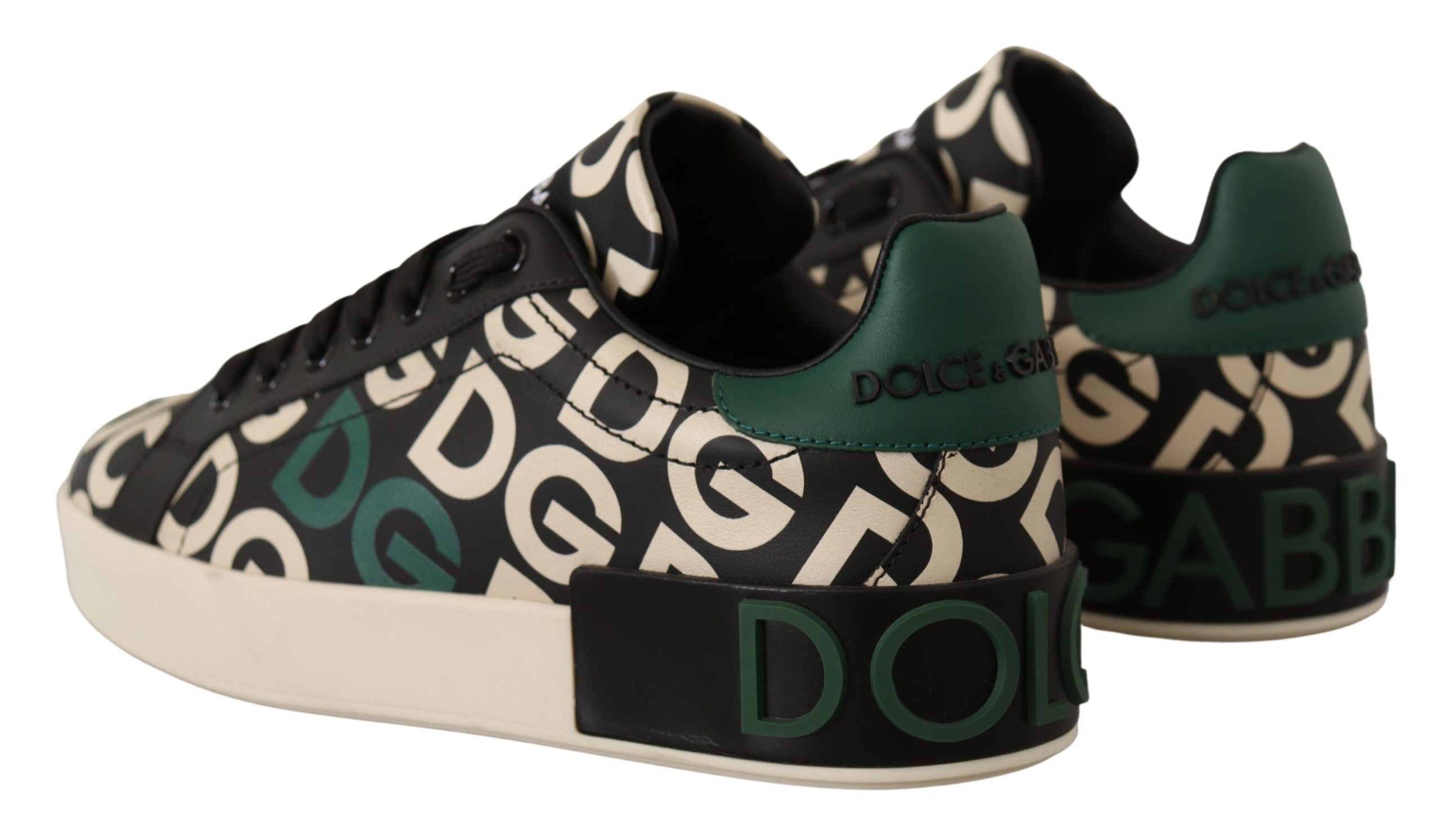 Dolce & Gabbana Elegant Portofino Leather Sneakers