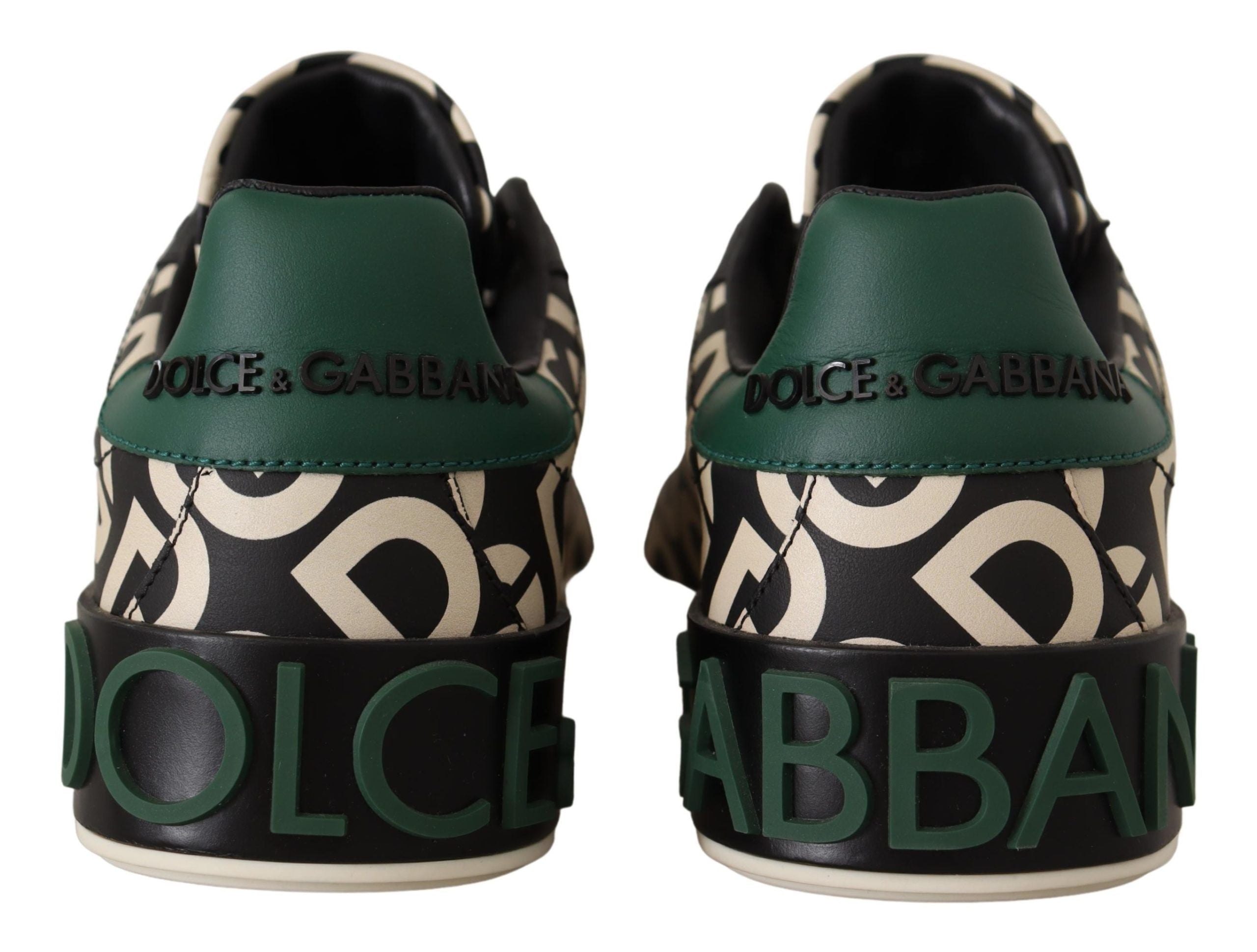 Dolce & Gabbana Elegant Portofino Leather Sneakers