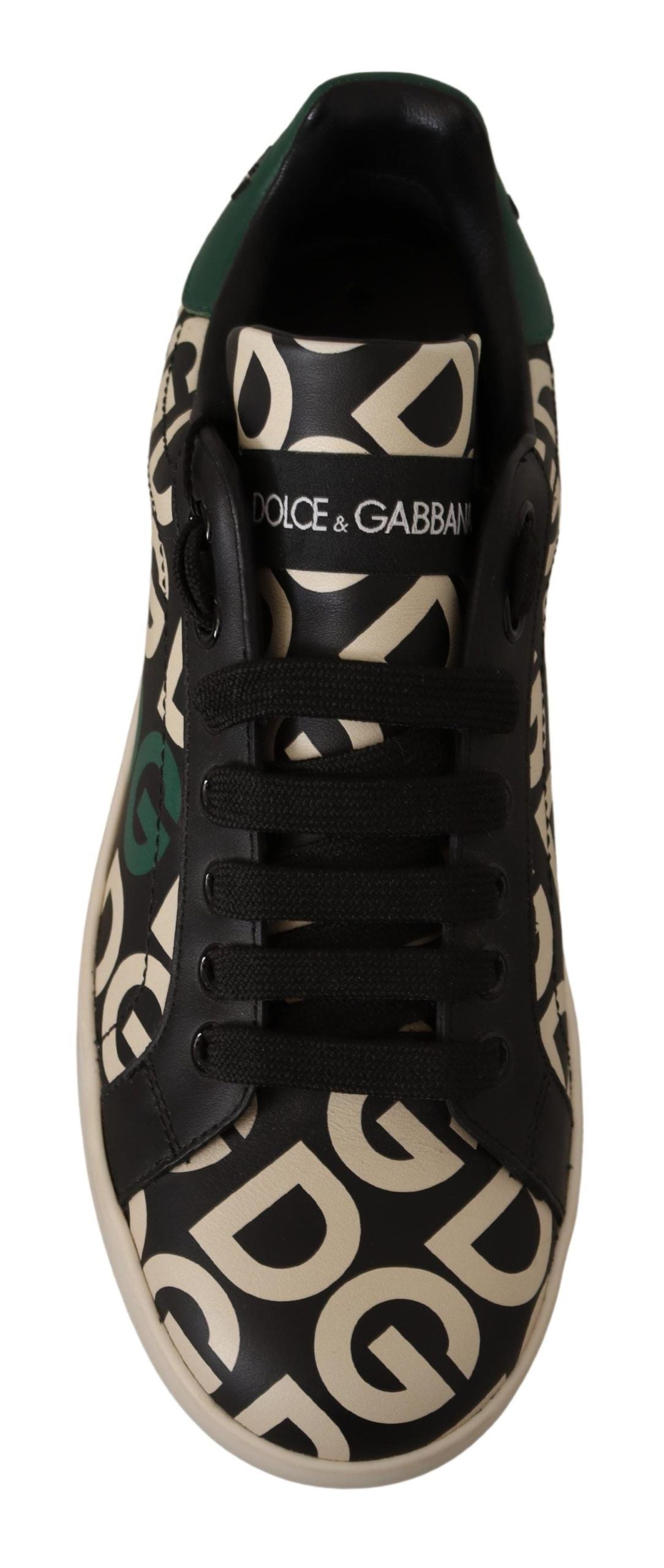 Dolce & Gabbana Elegant Portofino Leather Sneakers