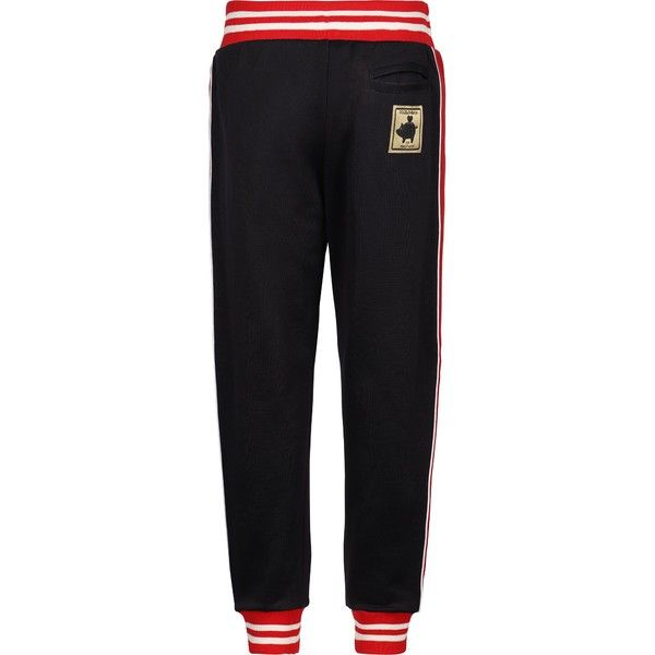 Dolce & Gabbana Elegant Cotton Sweatpants with Unique Print