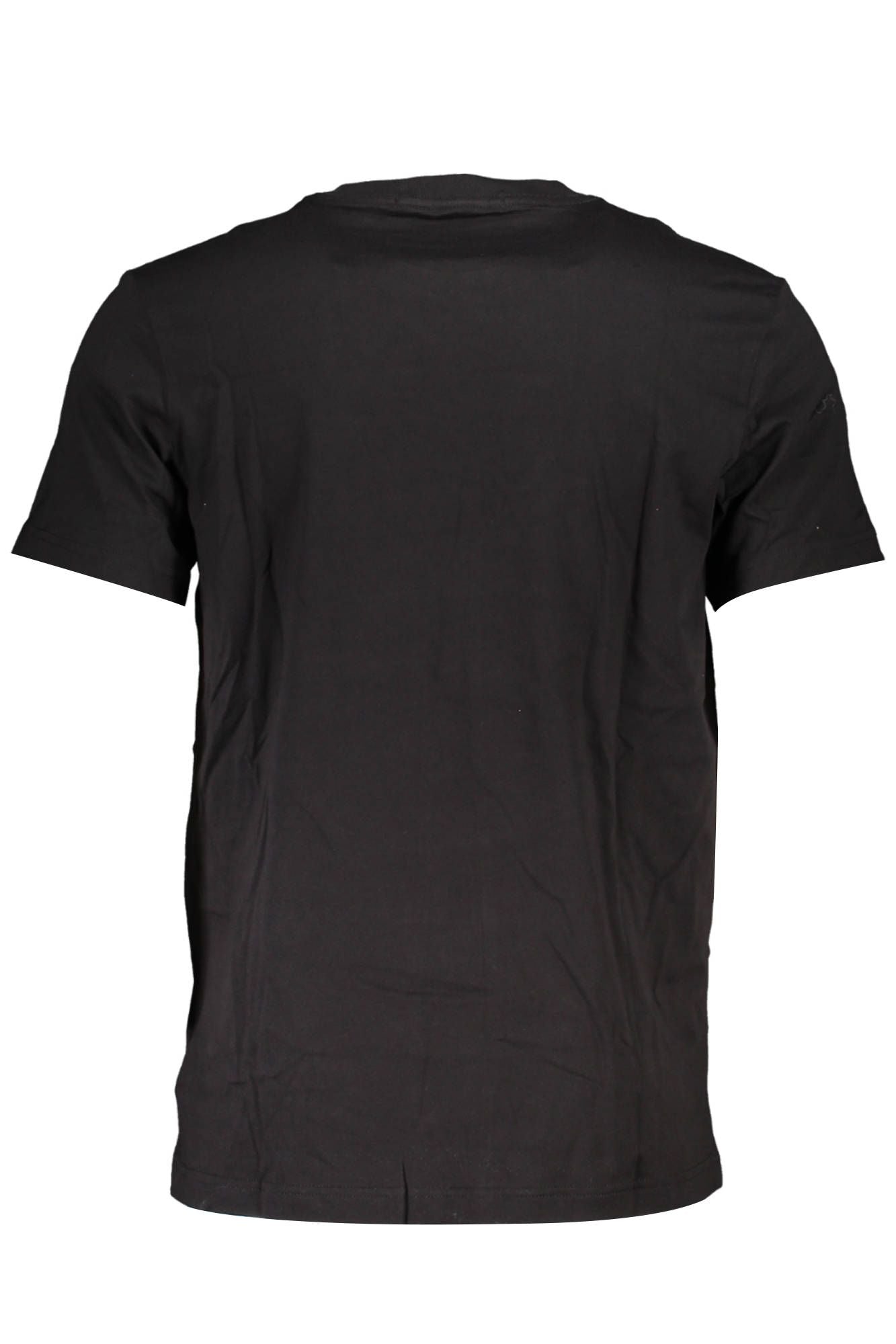 Calvin Klein Black Cotton Men T-Shirt