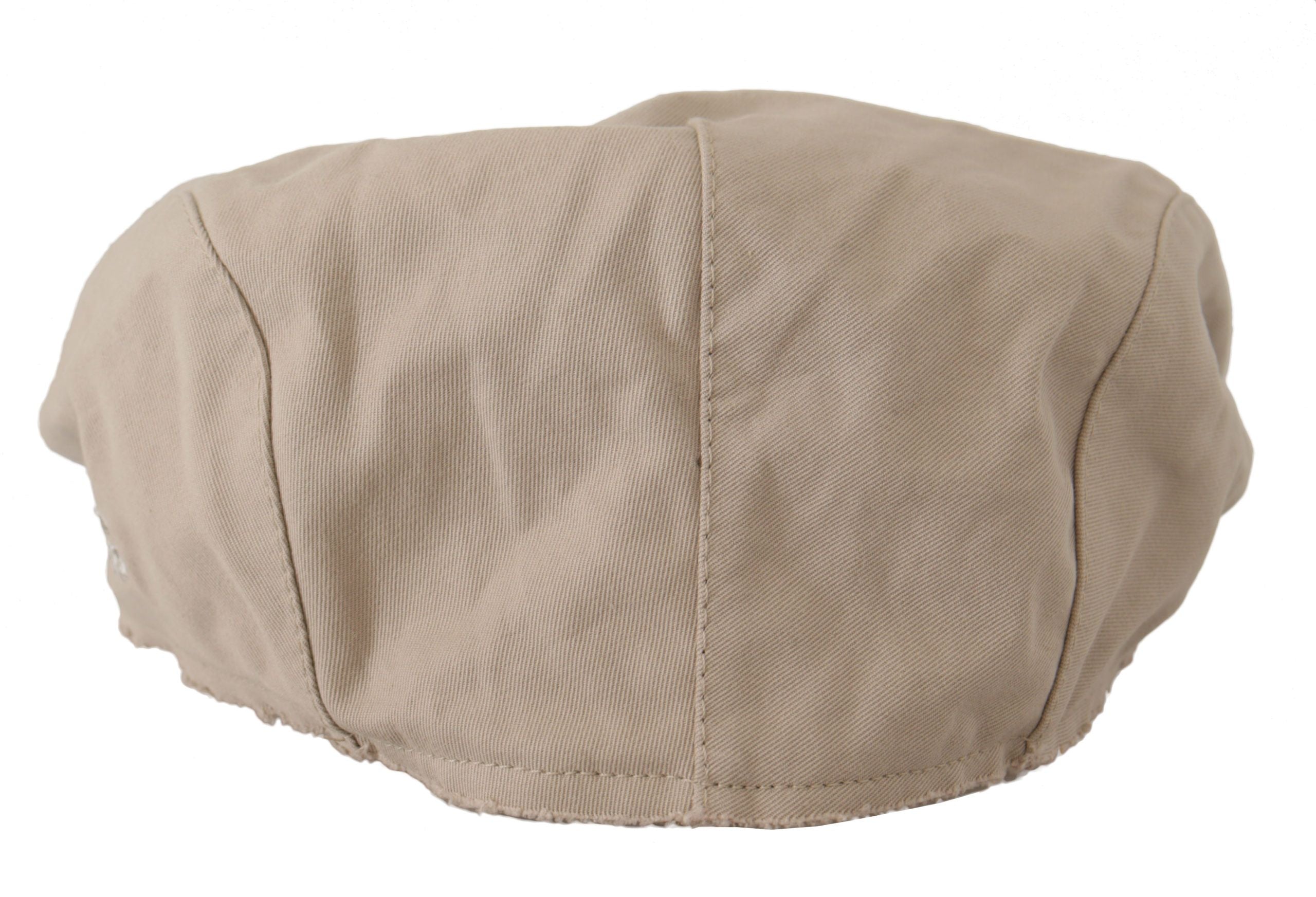 Dolce & Gabbana Chic Beige Newsboy Cap